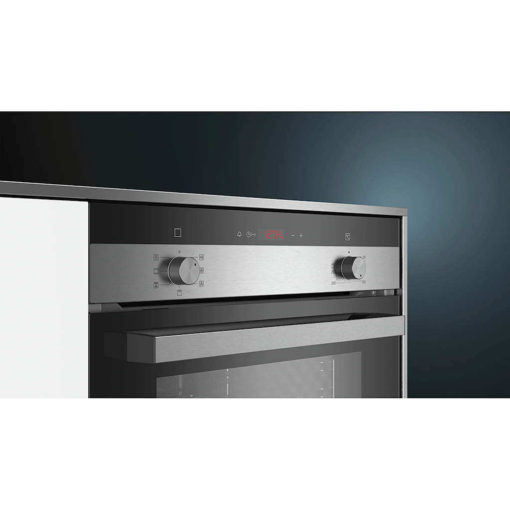 SIEMENS Backofen-Set »EQ113IA1ZM«, iQ100, HB113FBS1, mit Teleskopauszug nachrüstbar