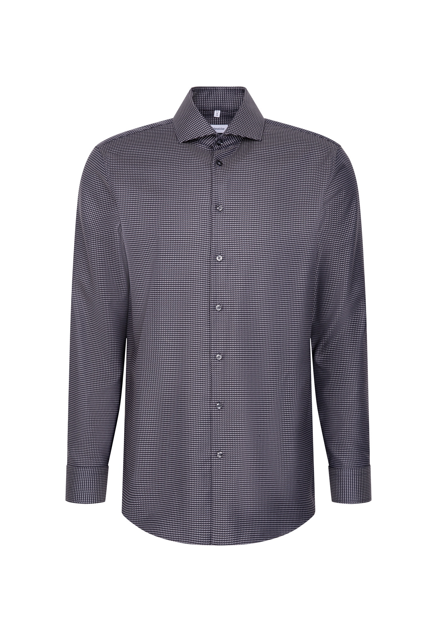 seidensticker Businesshemd »Schwarze Rose« Regular 1/1 Kentkragen Pepita