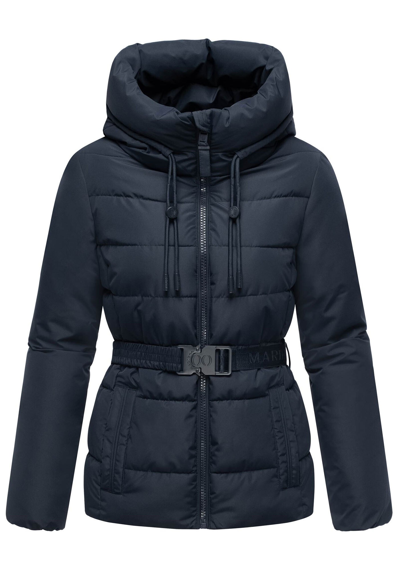 Marikoo Winterjacke »Himee«, Taillengürtel mit robuster Klickschnalle