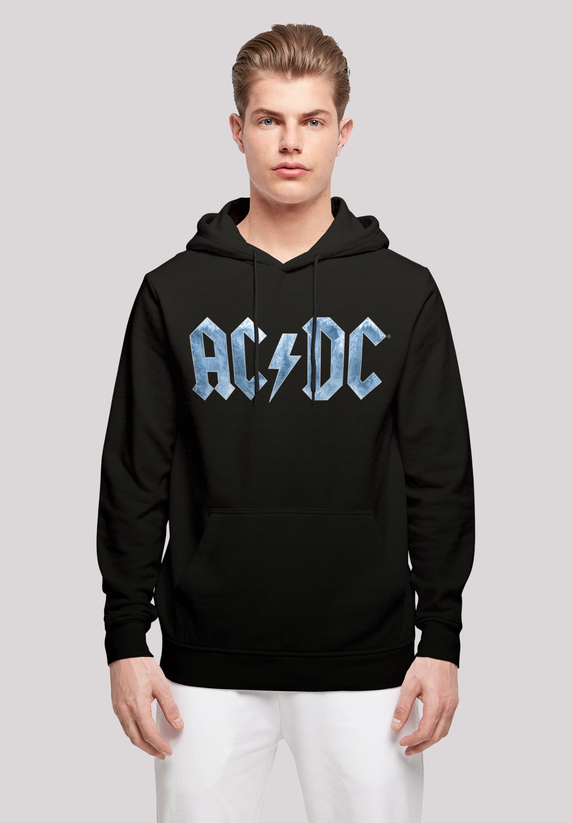 Kapuzenpullover »ACDC Rock Band Blue Ice Logo«, Print