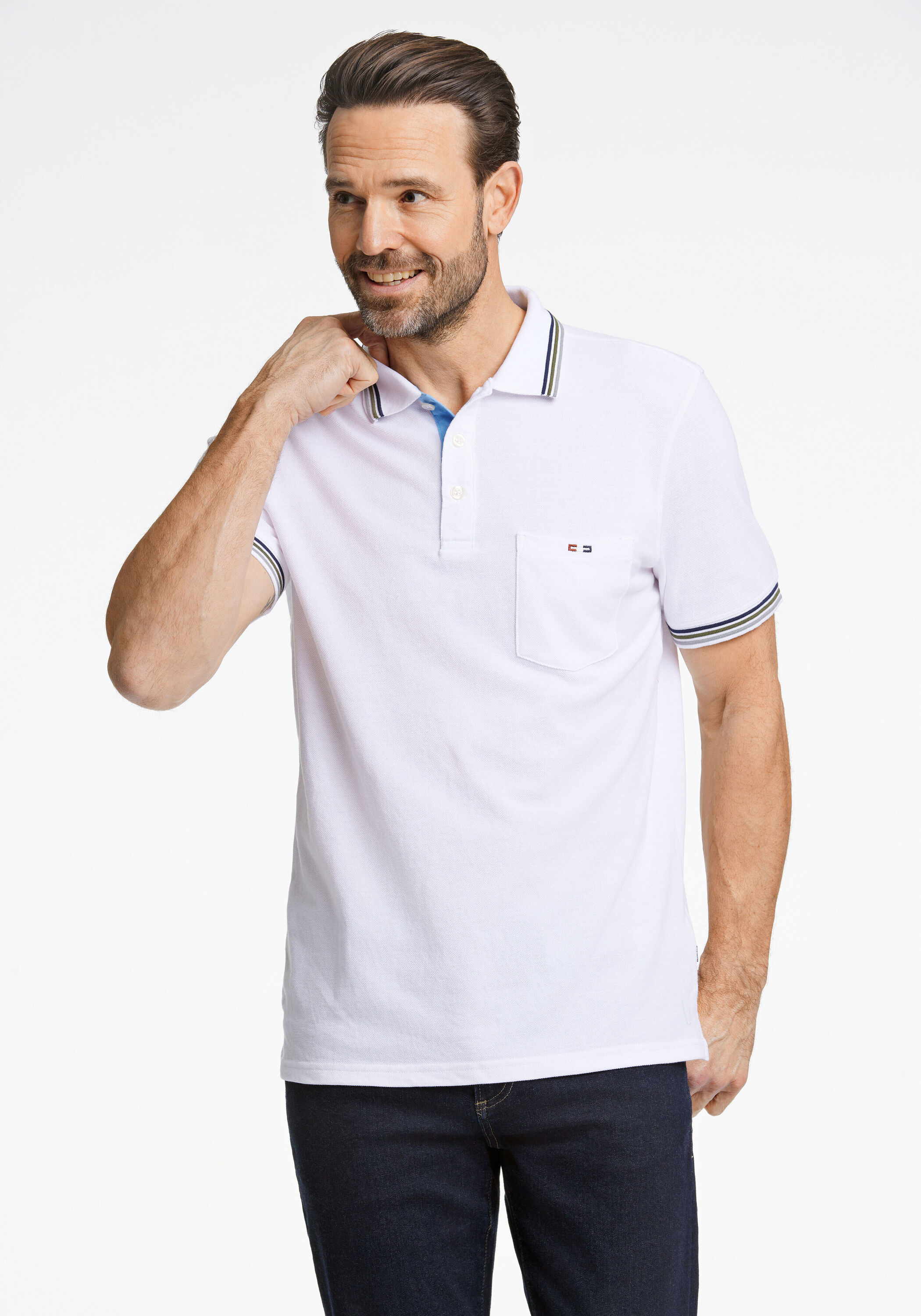 BISON "Poloshirt Comfort Fit"