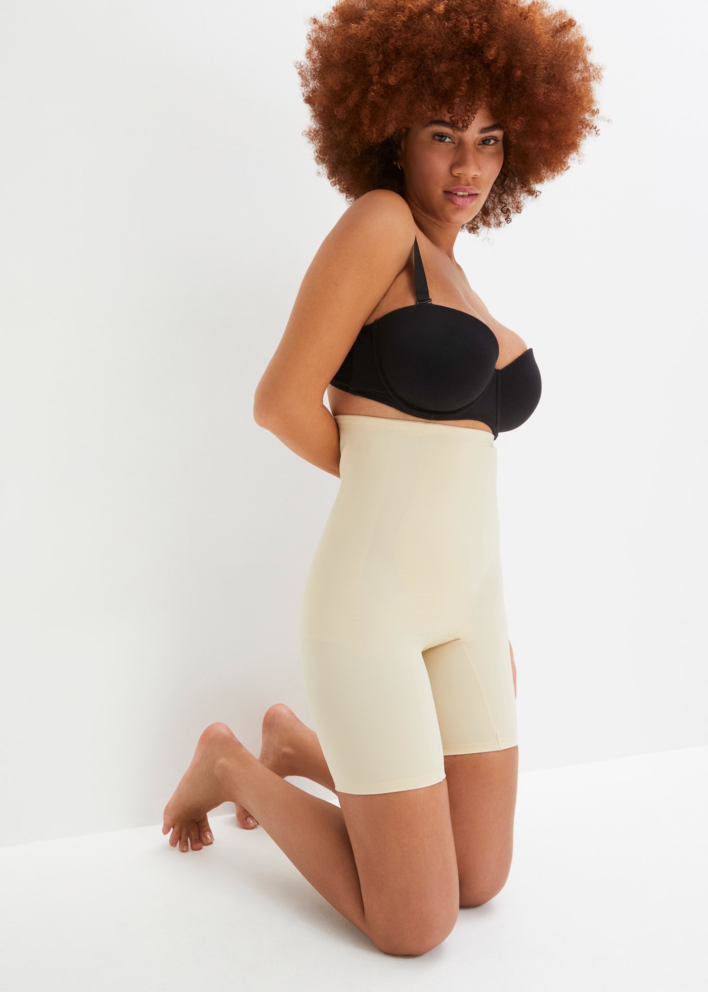 bonprix Shapingpants flache Nähte, Radler, Shaping für Bauch-, Taille- und Oberschenkel