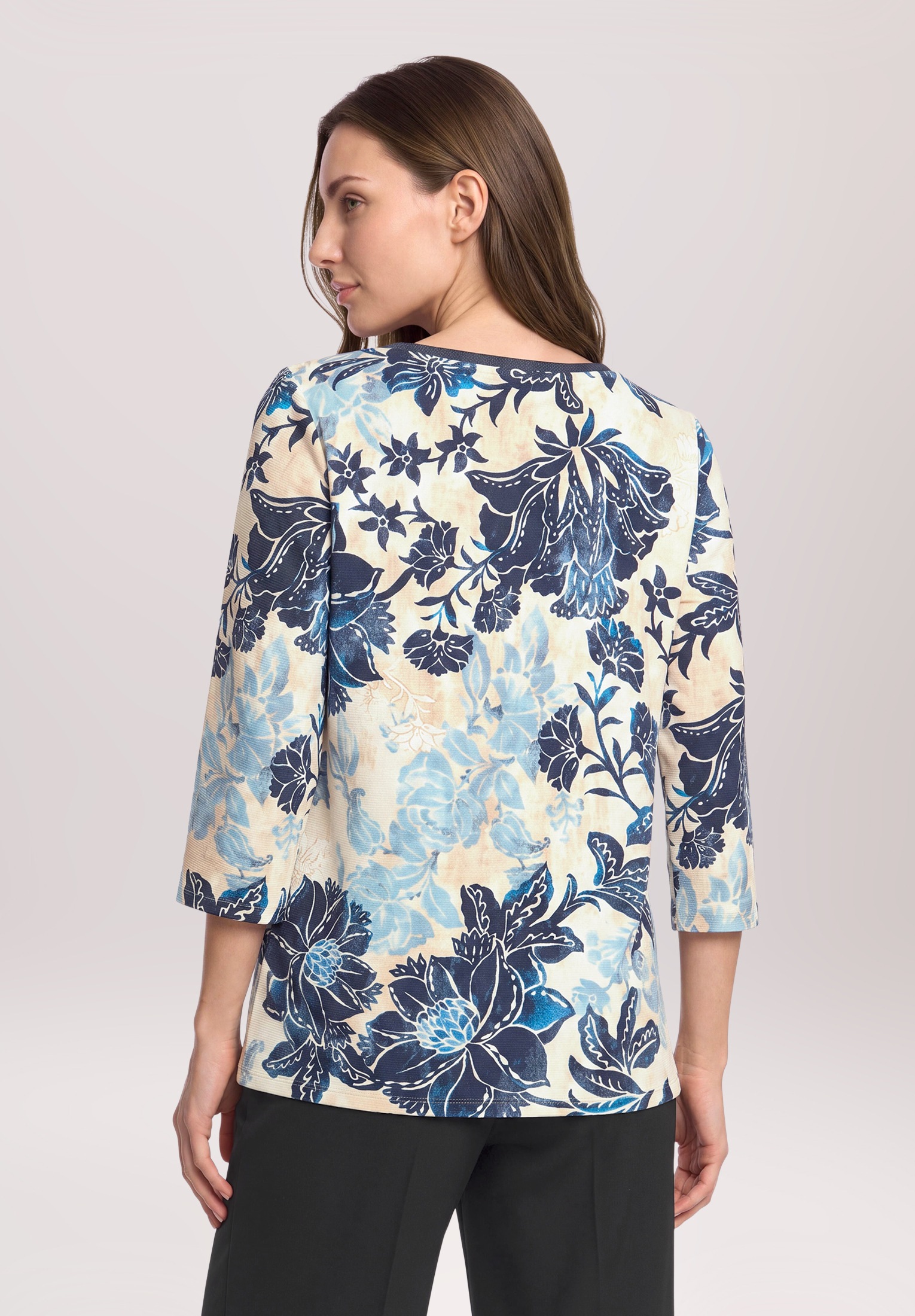 Betty Barclay Sweatshirt »Damen mit Rippenstruktur«
