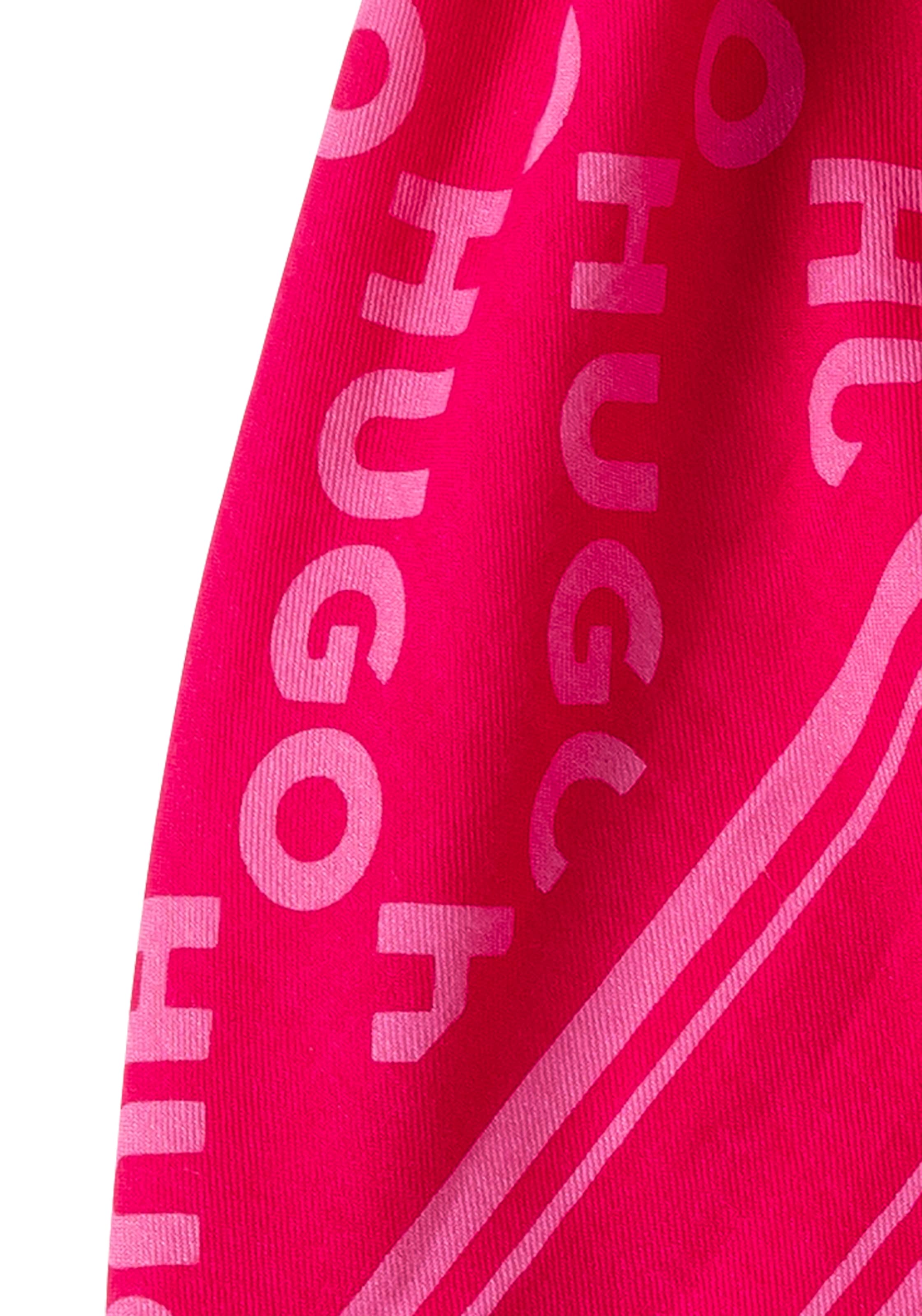 HUGO Schal »Alycia 120*120«, mit HUGO-Logodrucken