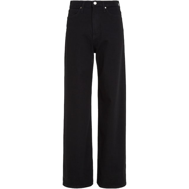 Calvin Klein Weite Jeans »HR WIDE - SOFT BLACK« kaufen | BAUR