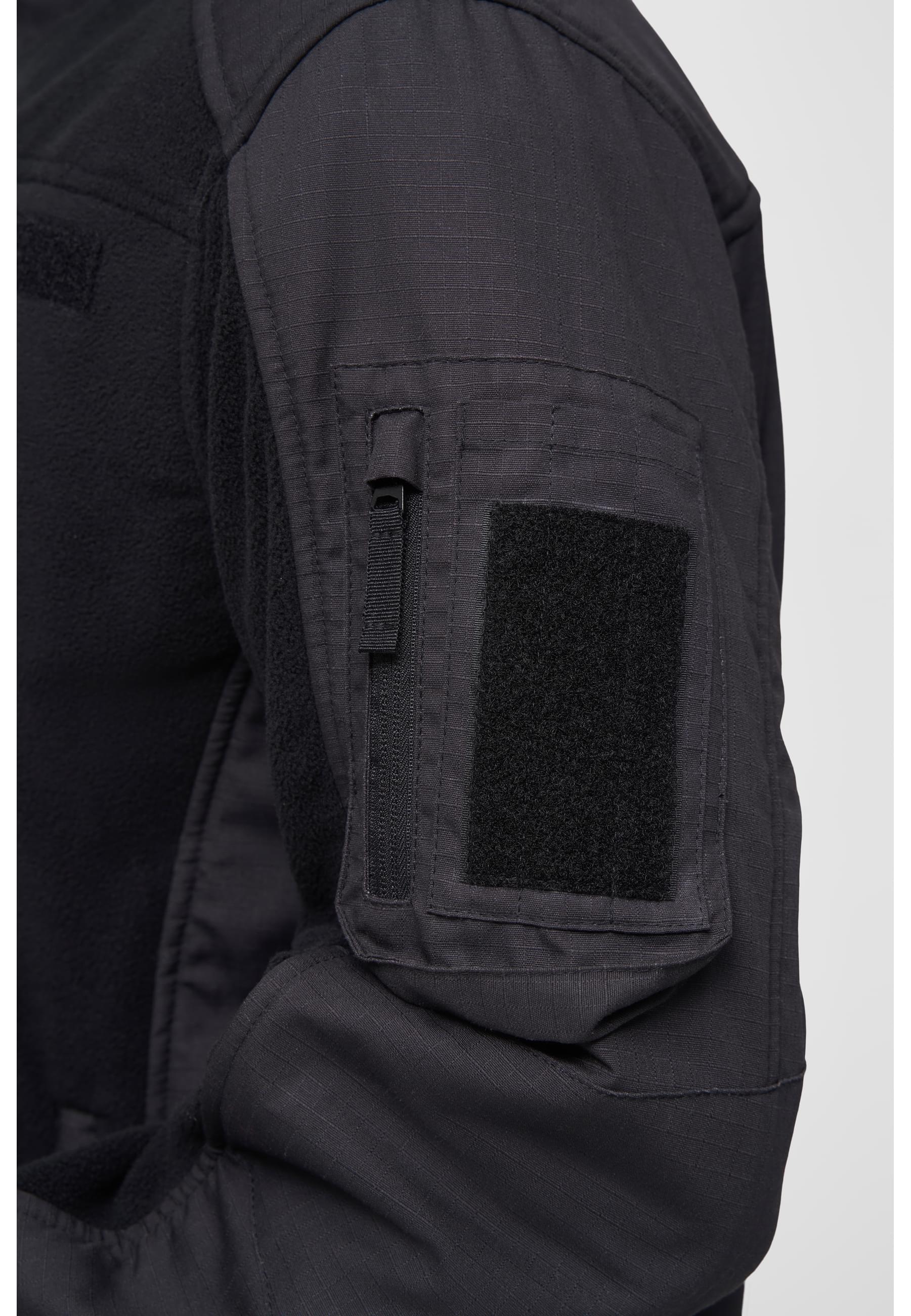 Brandit Allwetterjacke »Brandit Herren Fleecejacket Ripstop«, (1 St.), ohne Kapuze