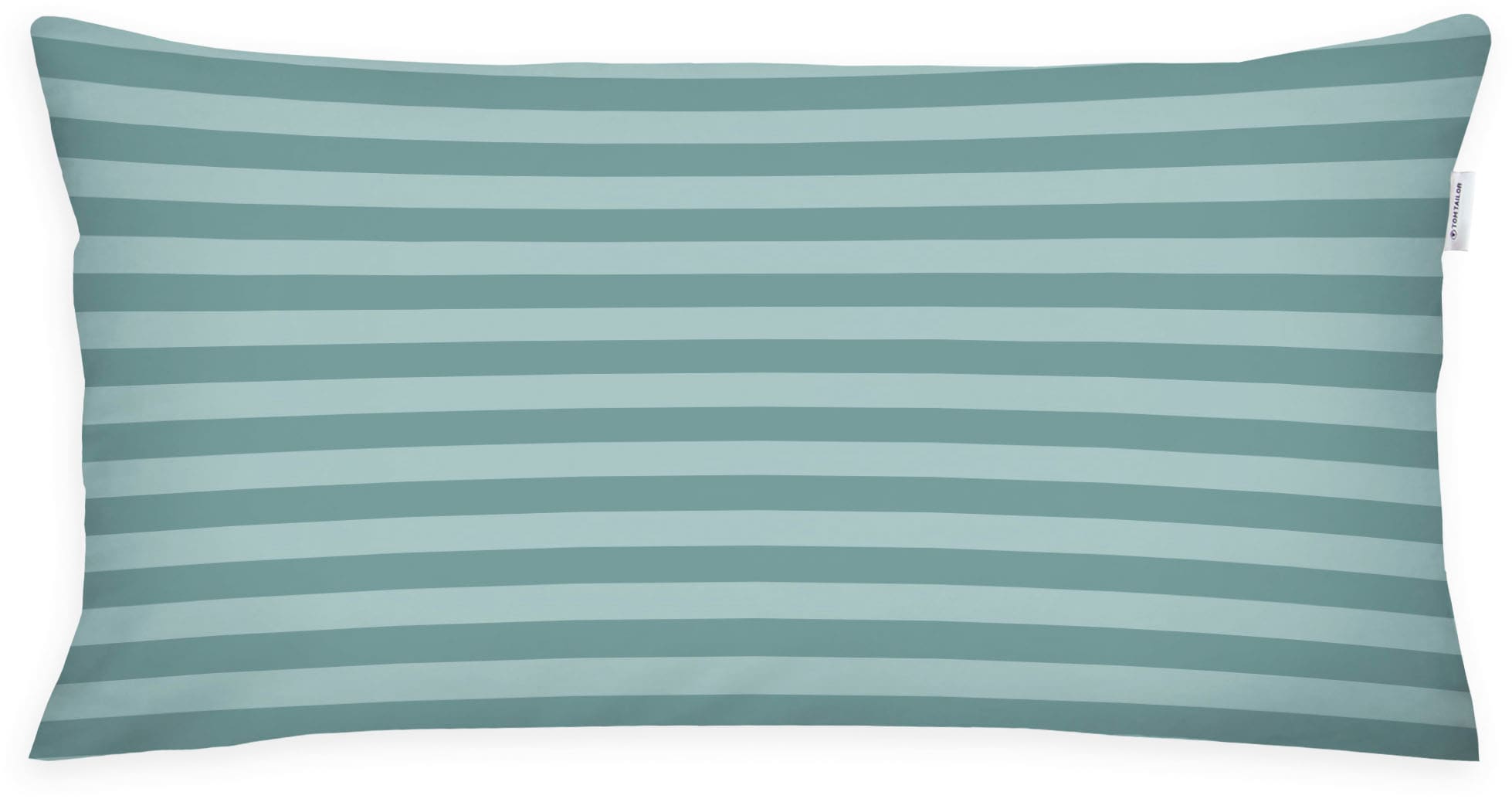 TOM TAILOR HOME Kissenhülle »new bedroom, MEDIUM STRIPES, 40x40cm oder 40x80cm«, (1 St.), mit farbigem Markenreißverschluss