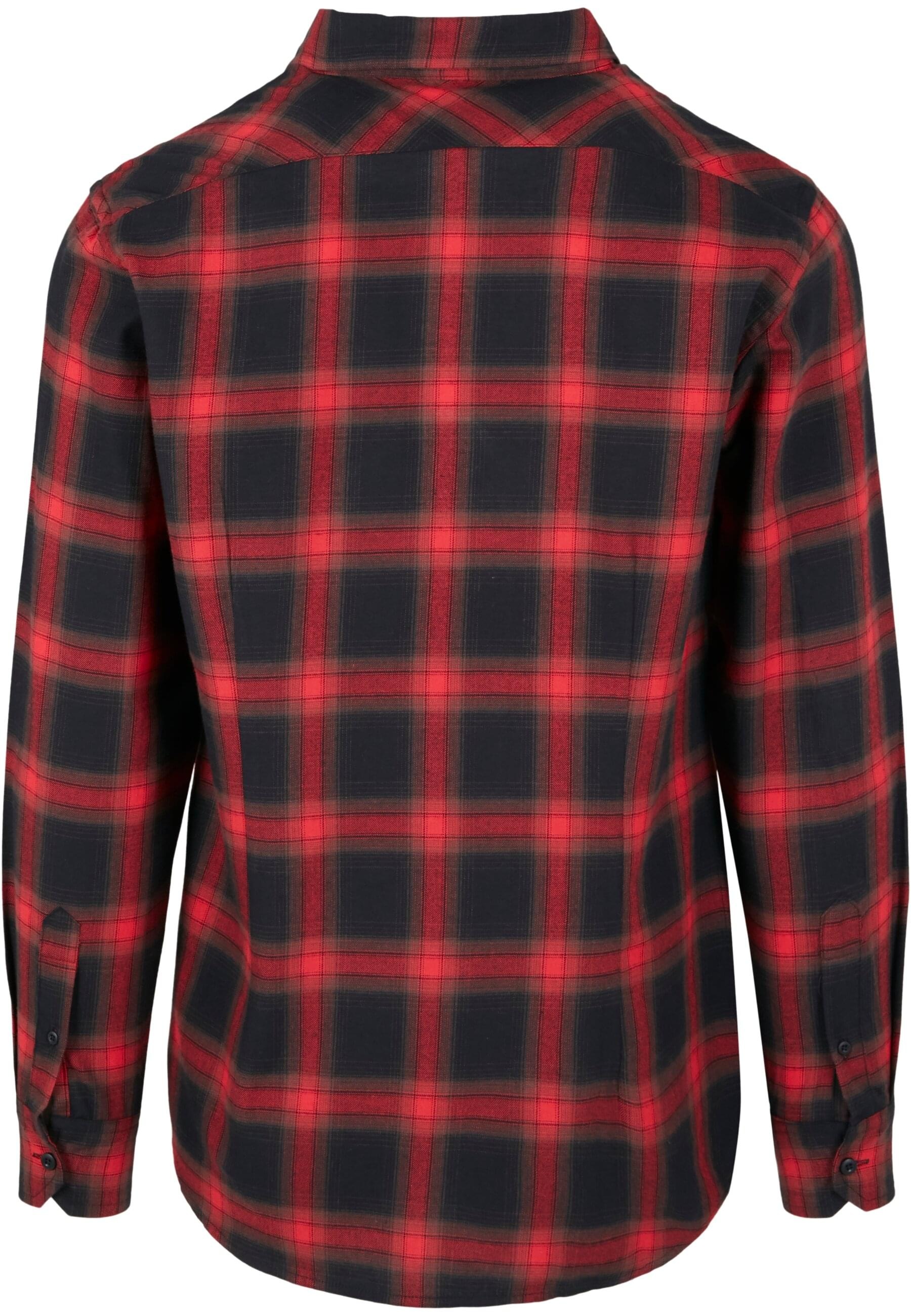 URBAN CLASSICS Kurzarmshirt »Urban Classics Herren Checked Flanell Shirt 6«, (1 tlg.)