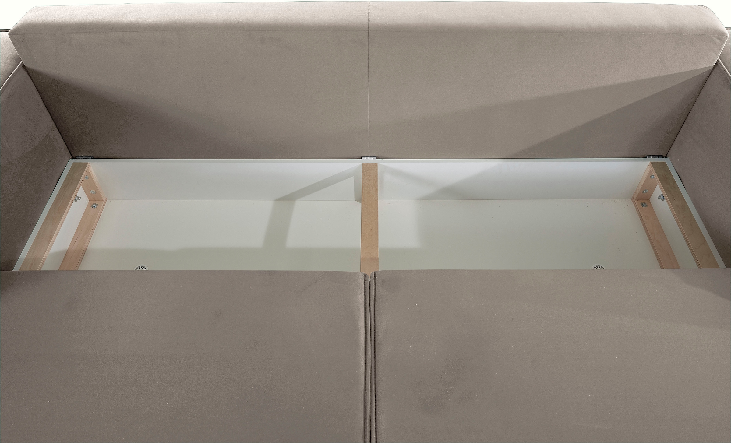 INOSIGN Schlafsofa »Marva«, incl. Bettfunktion und Bettkasten, Federkern