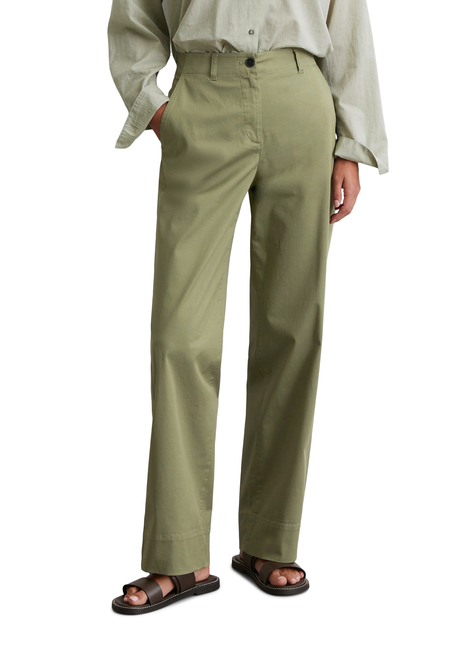 Marc OPolo Chinohose "aus stretchigem Organic Cotton-Twill" günstig online kaufen
