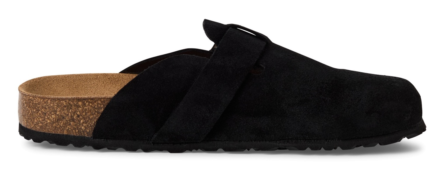 Tamaris Clog, Hausschuh, Schupfschuh, Bequemschuh mit verstellbarer Schnalle