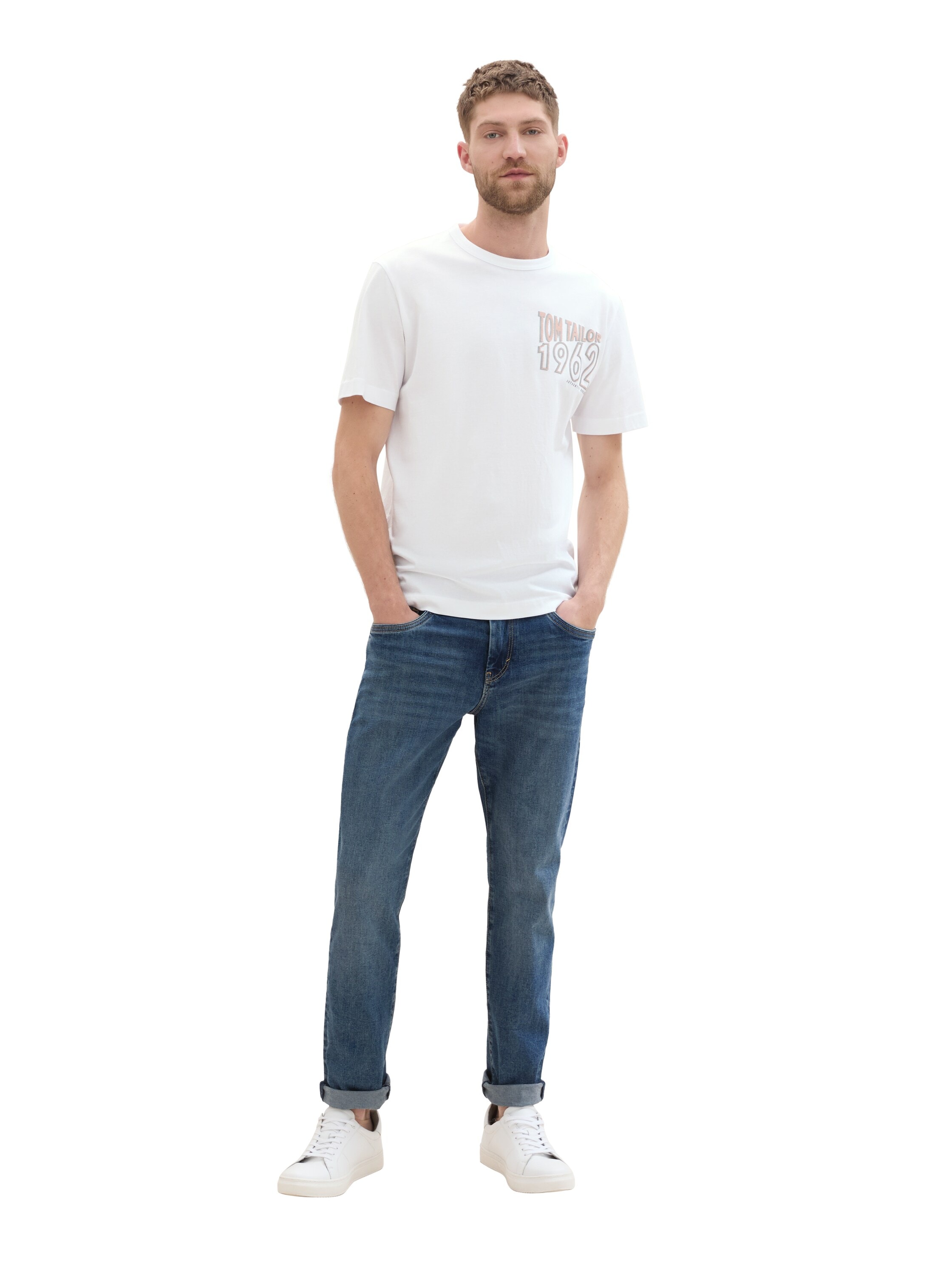 TOM TAILOR Slim-fit-Jeans »JOSH Slim«, in lässigem Style und verschiedenen Waschungen