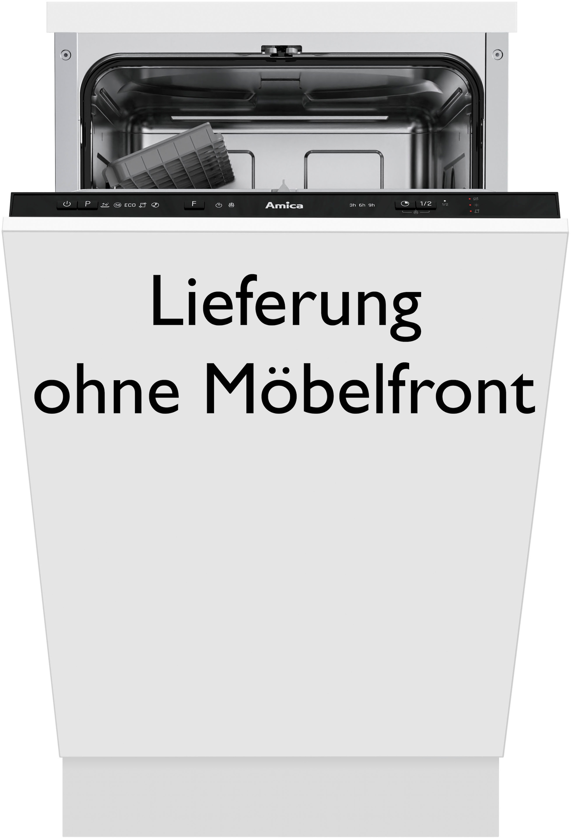 Amica vollintegrierbarer Geschirrspüler "EGSPV 587 916" 9 l 9 Maßgedecke Op günstig online kaufen