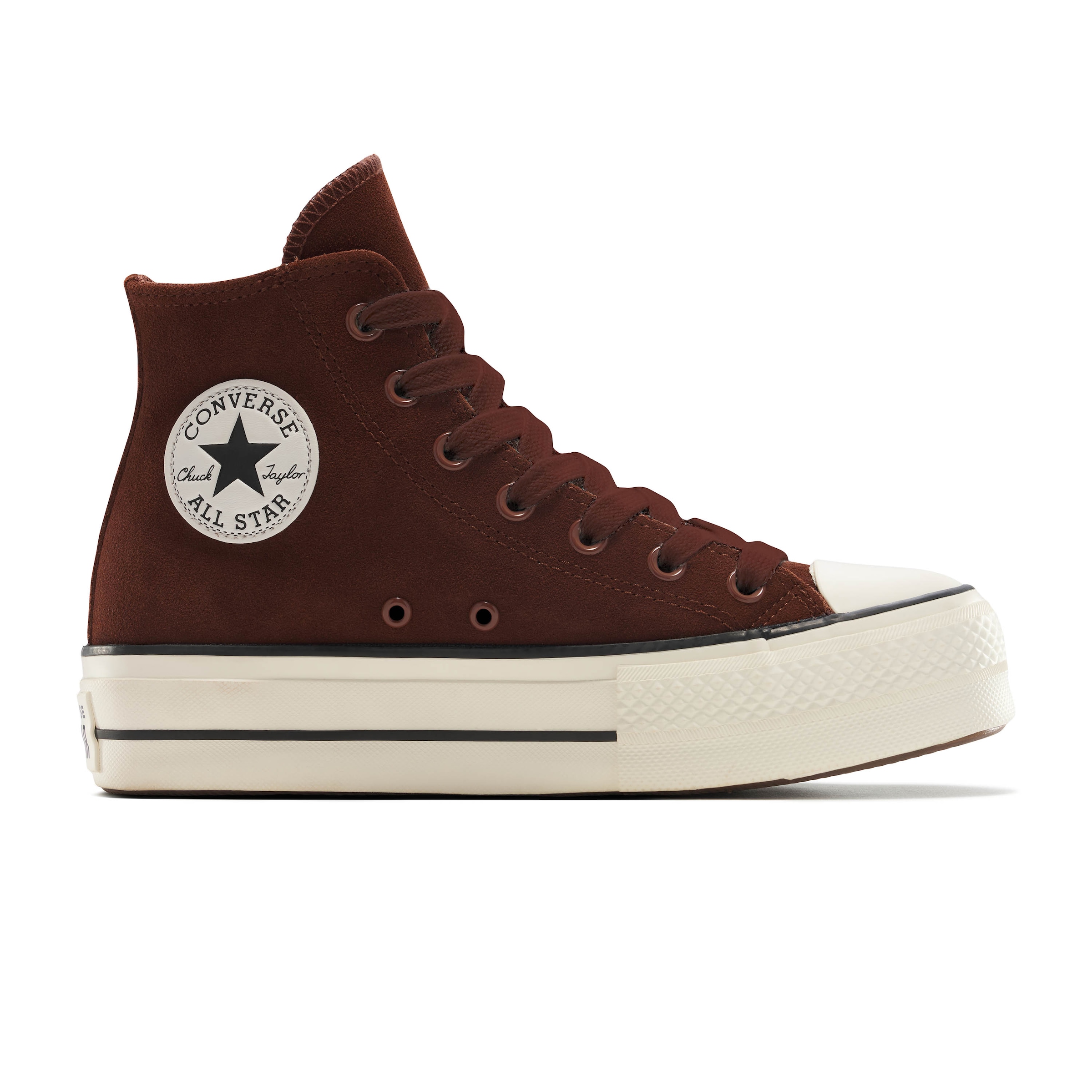Converse Sneaker »Chuck Taylor All Star Lift«  wasserdichtes Wildleder, gefüttert und breite Laces