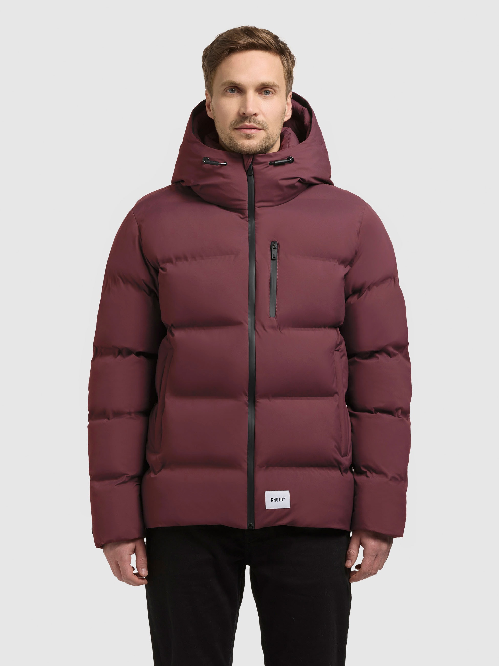 khujo Steppjacke »SILAS3« mit Kapuze