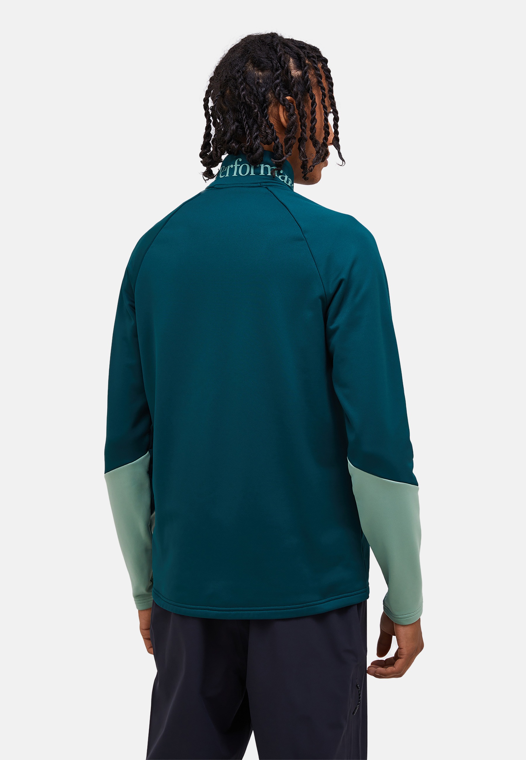 Peak Performance Fleecejacke »M Rider Essentials Midlayer Zip Jacket« mit sportivem Design