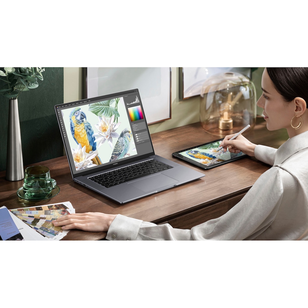 Huawei Notebook »MateBook 16«, 40,64 cm, / 16 Zoll, AMD, Ryzen 5, Radeon Graphics, 512 GB SSD