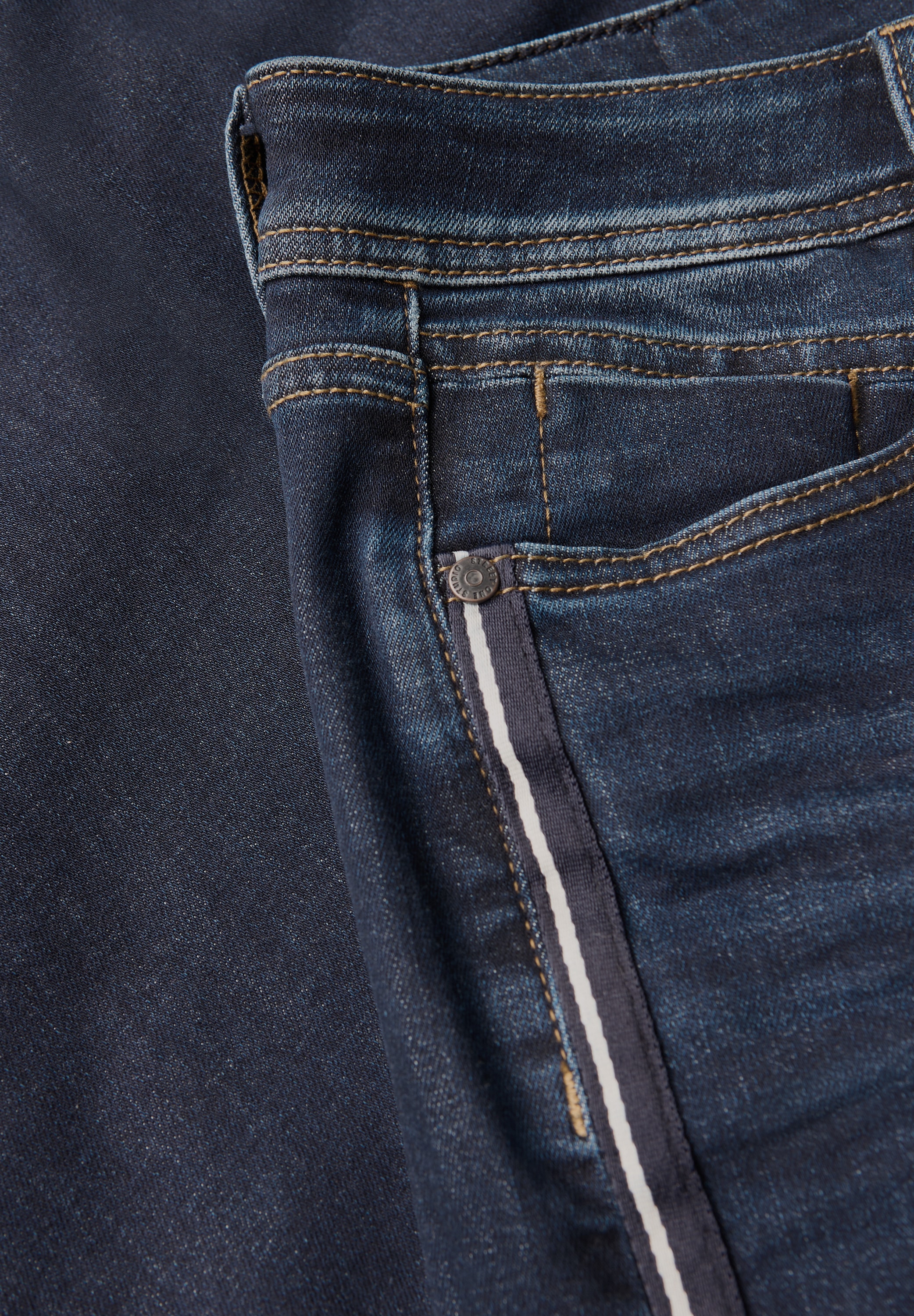 STREET ONE STUDIO Loose-fit-Jeans Middle Waist