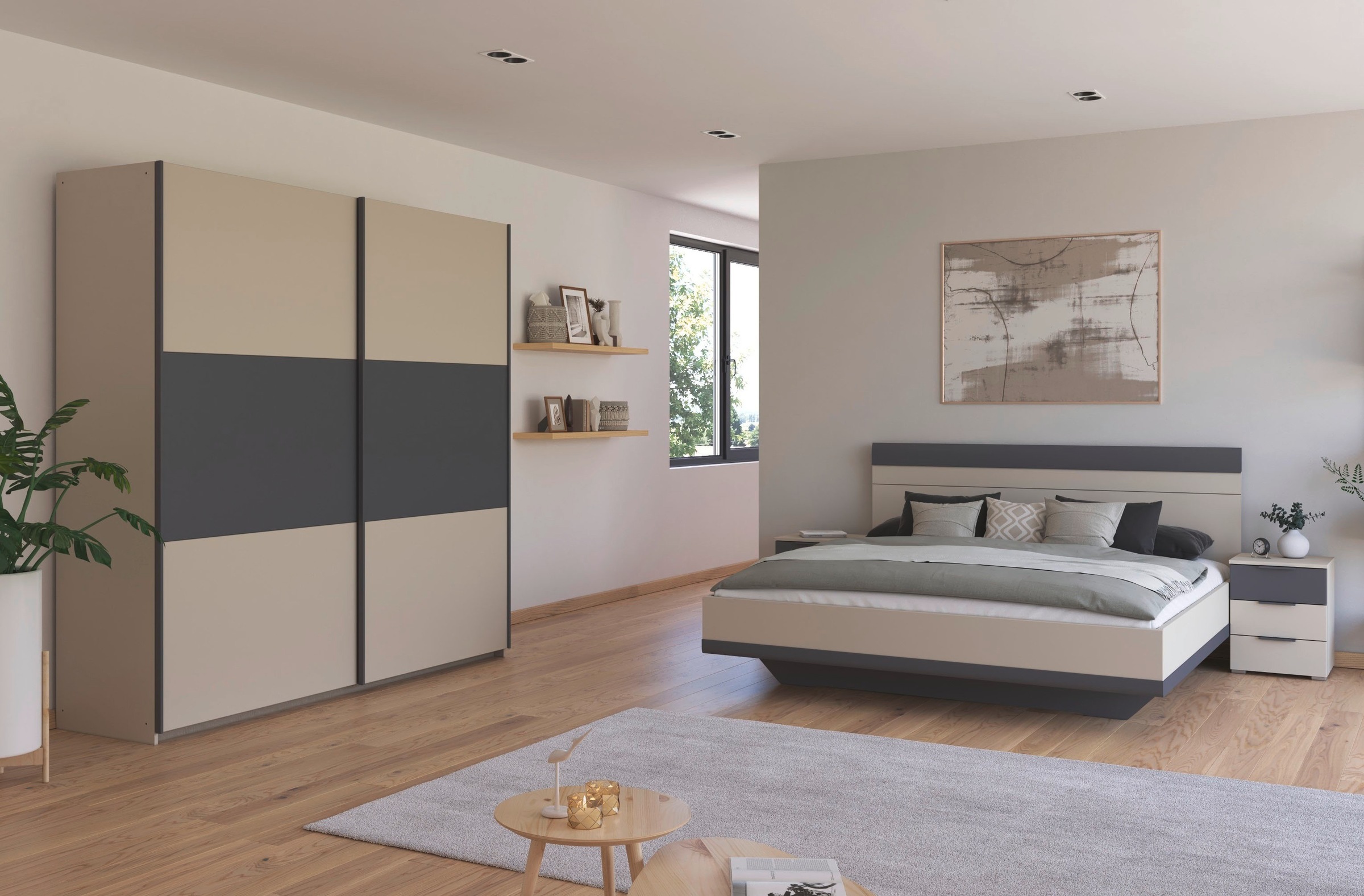 rauch Schlafzimmer-Set "Komplettschlafzimmer Schlafzimmer Schlafzimmermöbel günstig online kaufen