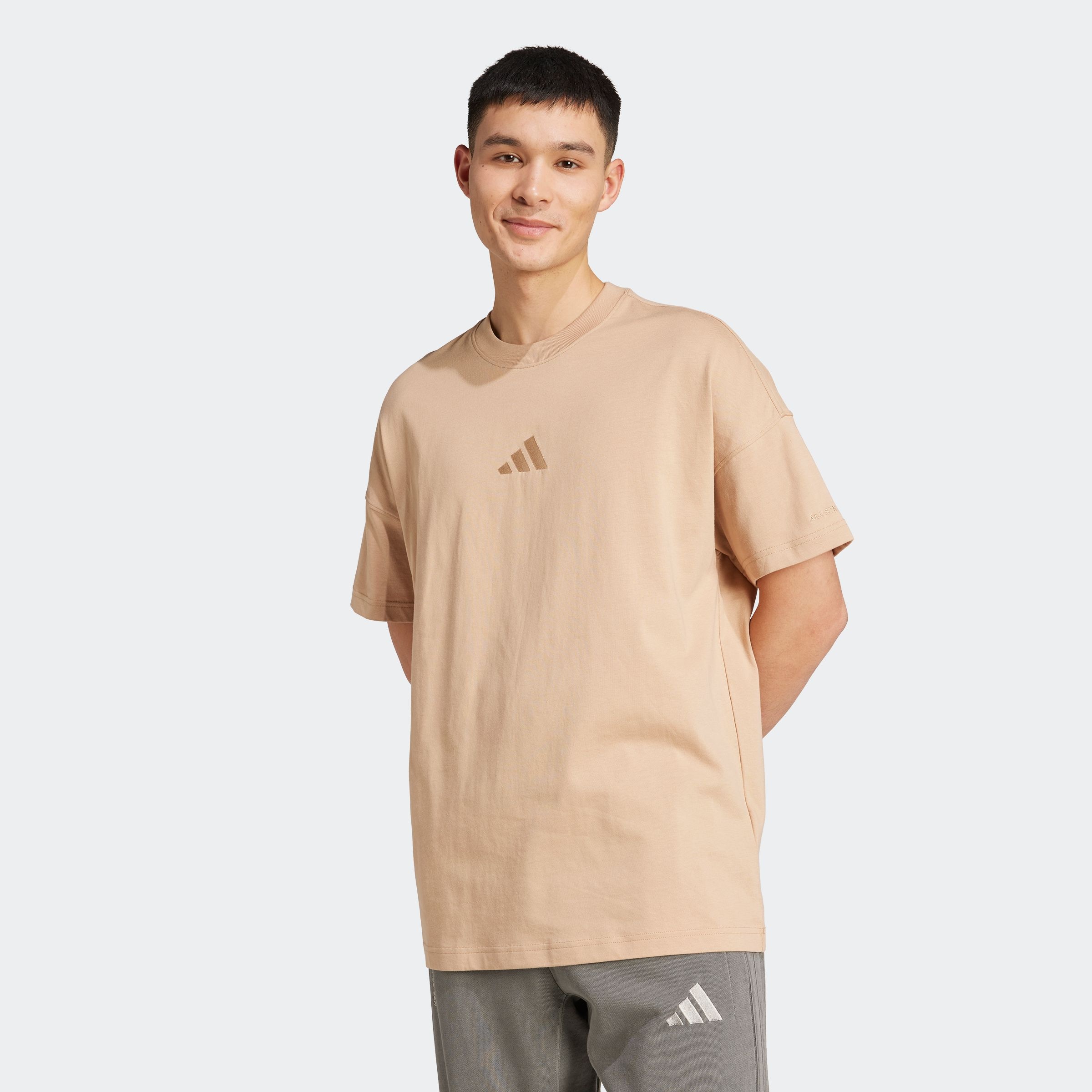 adidas Sportswear "M A SZN T" sportlicher Stil, Kurzarm, ohne Verschluss, a günstig online kaufen