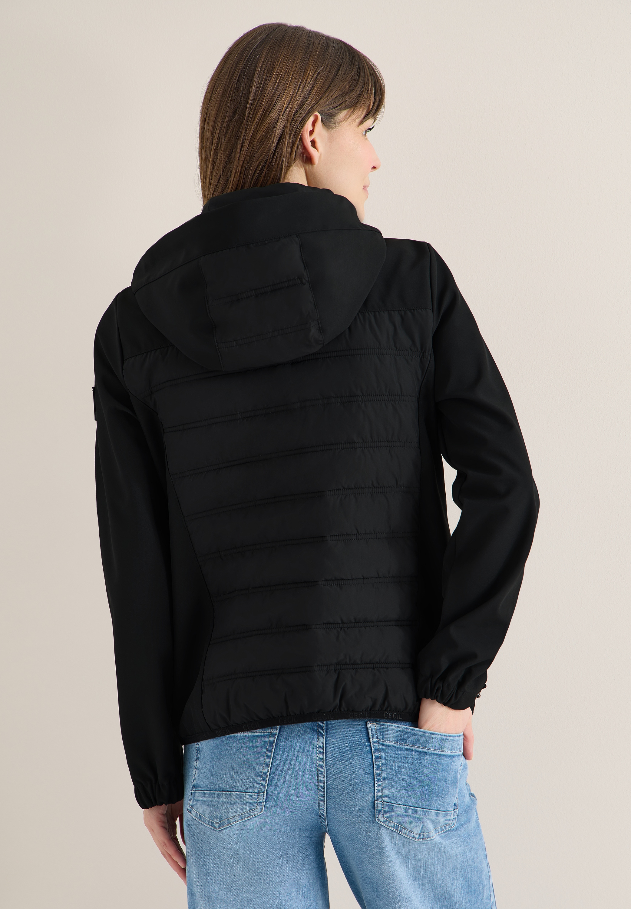 Cecil Softshelljacke mit Kapuze super soft