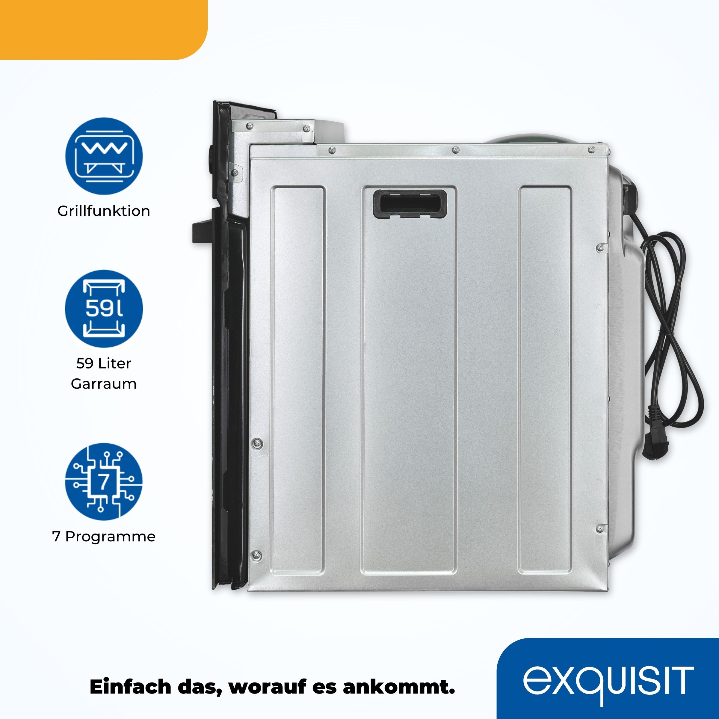 exquisit Einbaubackofen  »EBE255-U-020«