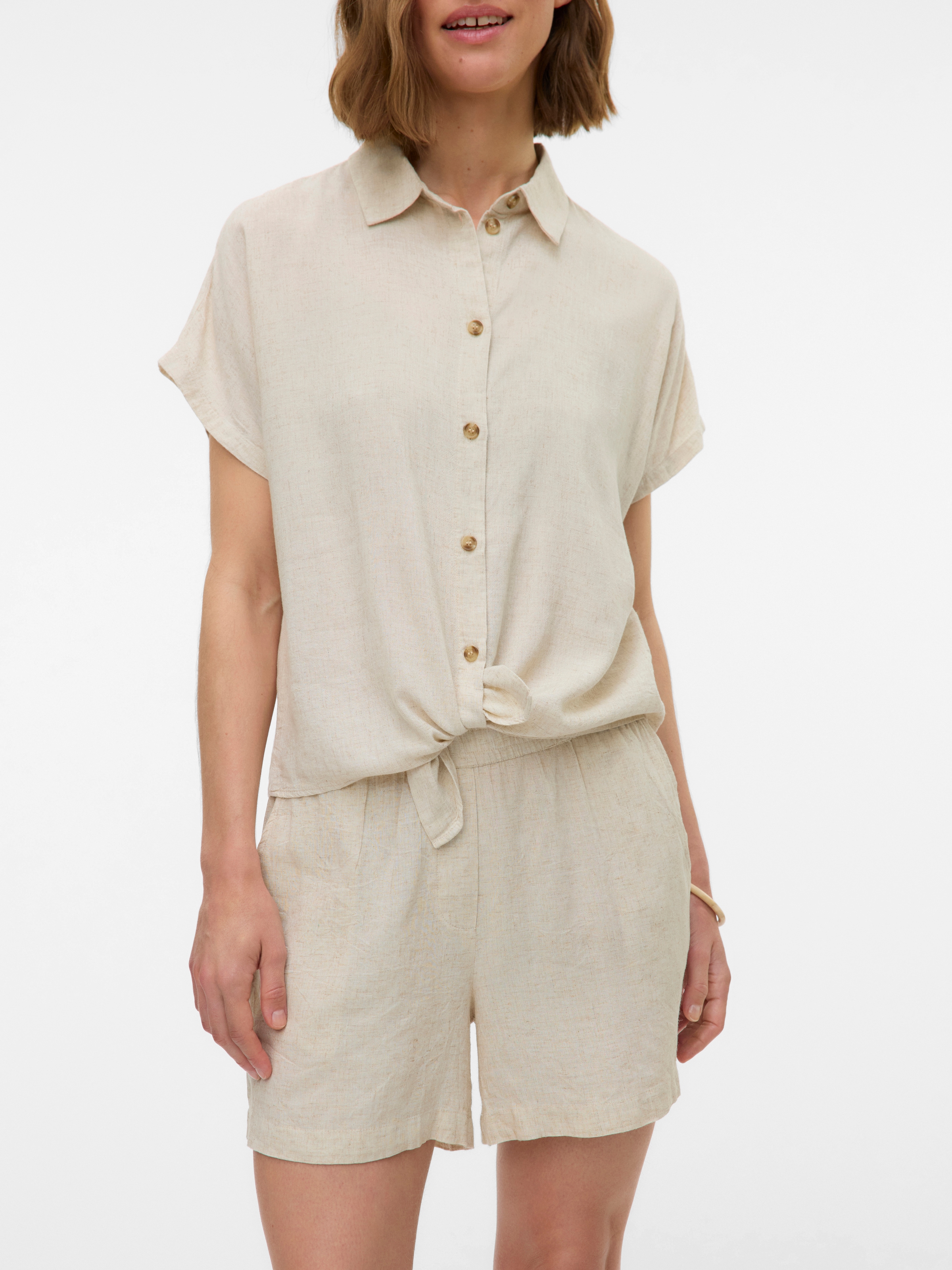 Vero Moda Shorts "VMTHEA MW SHORTS WVN NOOS" günstig online kaufen