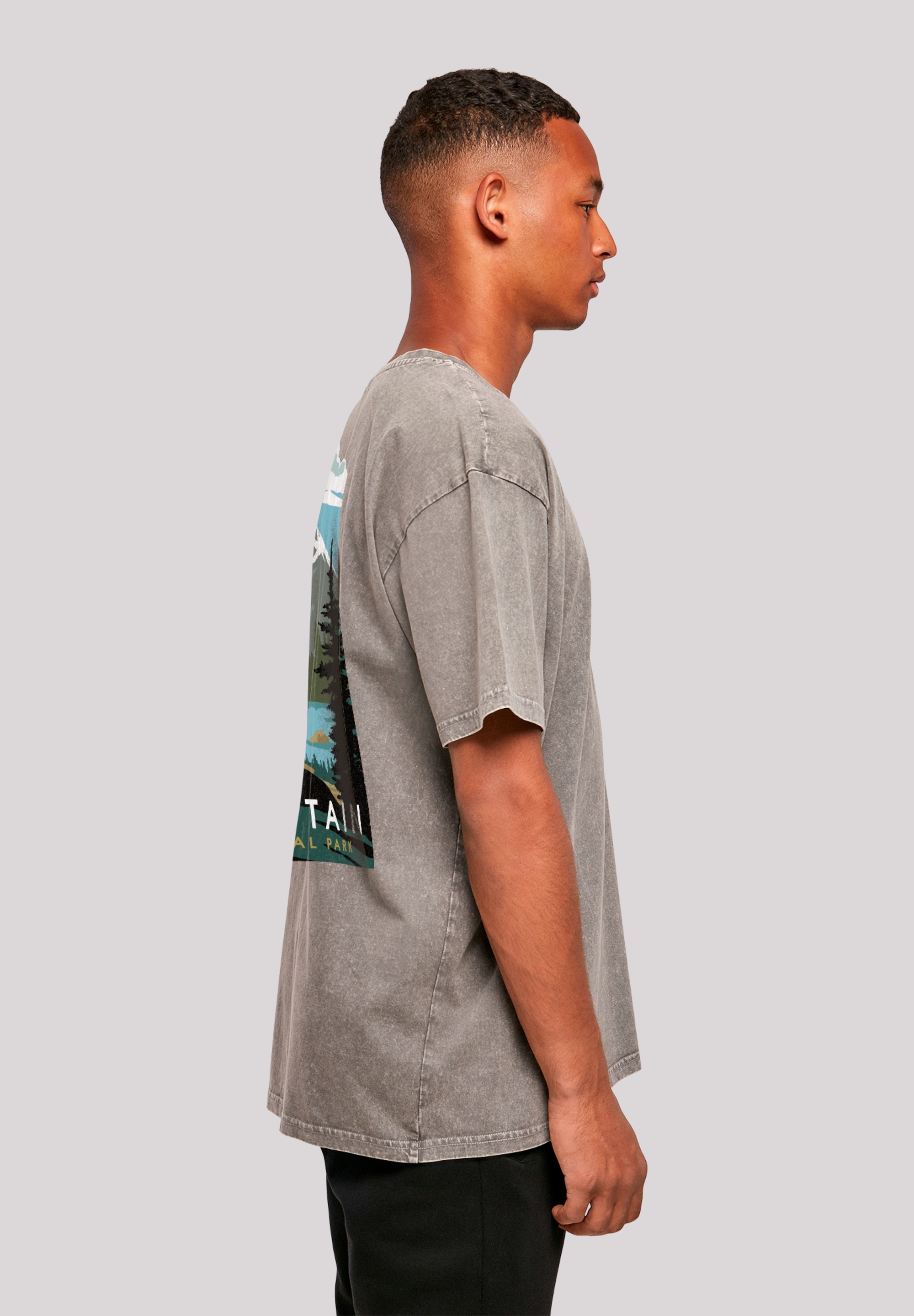 F4NT4STIC T-Shirt »US National Parks Rocky Mountain National Park«, Premium Qualität