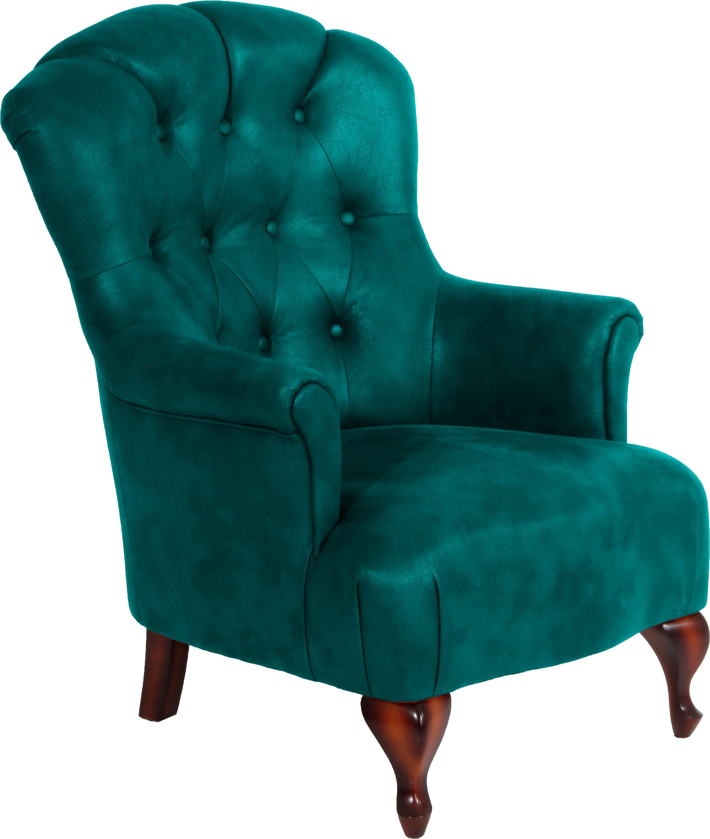 Max Winzer Chesterfield-Sessel Clara, mit edler Knopfheftung