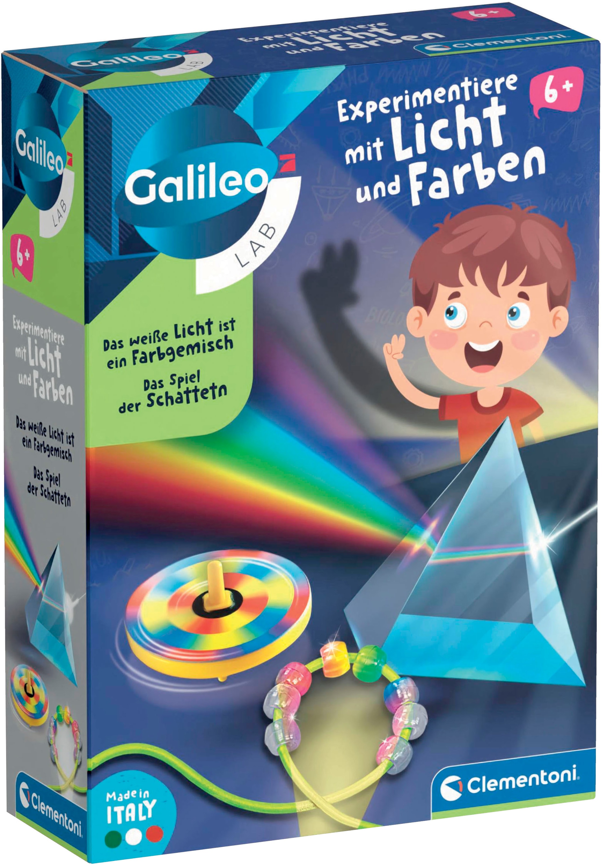 Experimentierkasten »Galileo Lab, Experimentiere mit Licht und Farben«, Made in...