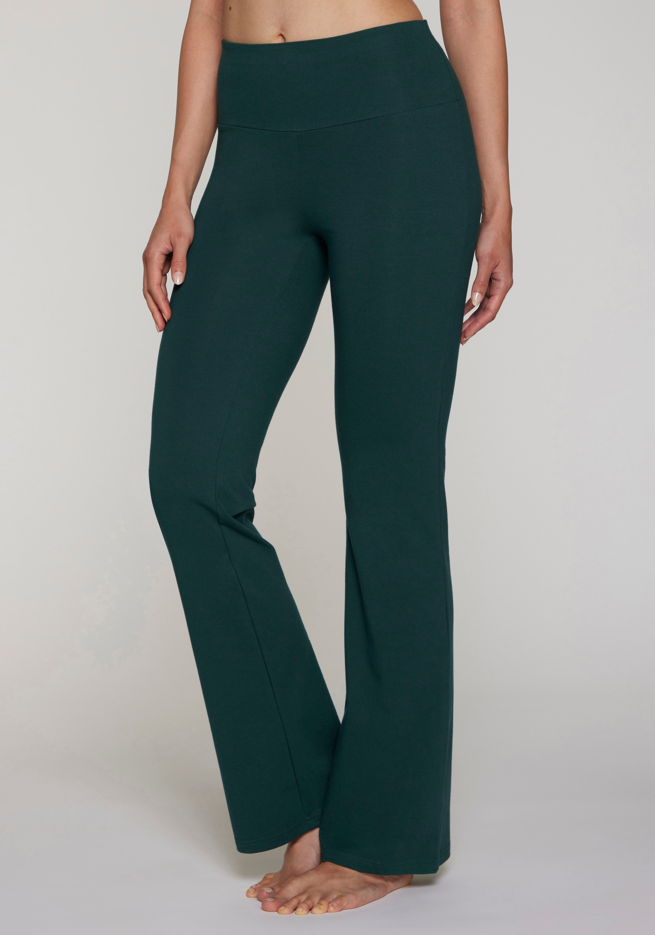 LASCANA ACTIVE Jazzpants mit breitem Bündchen günstig online kaufen