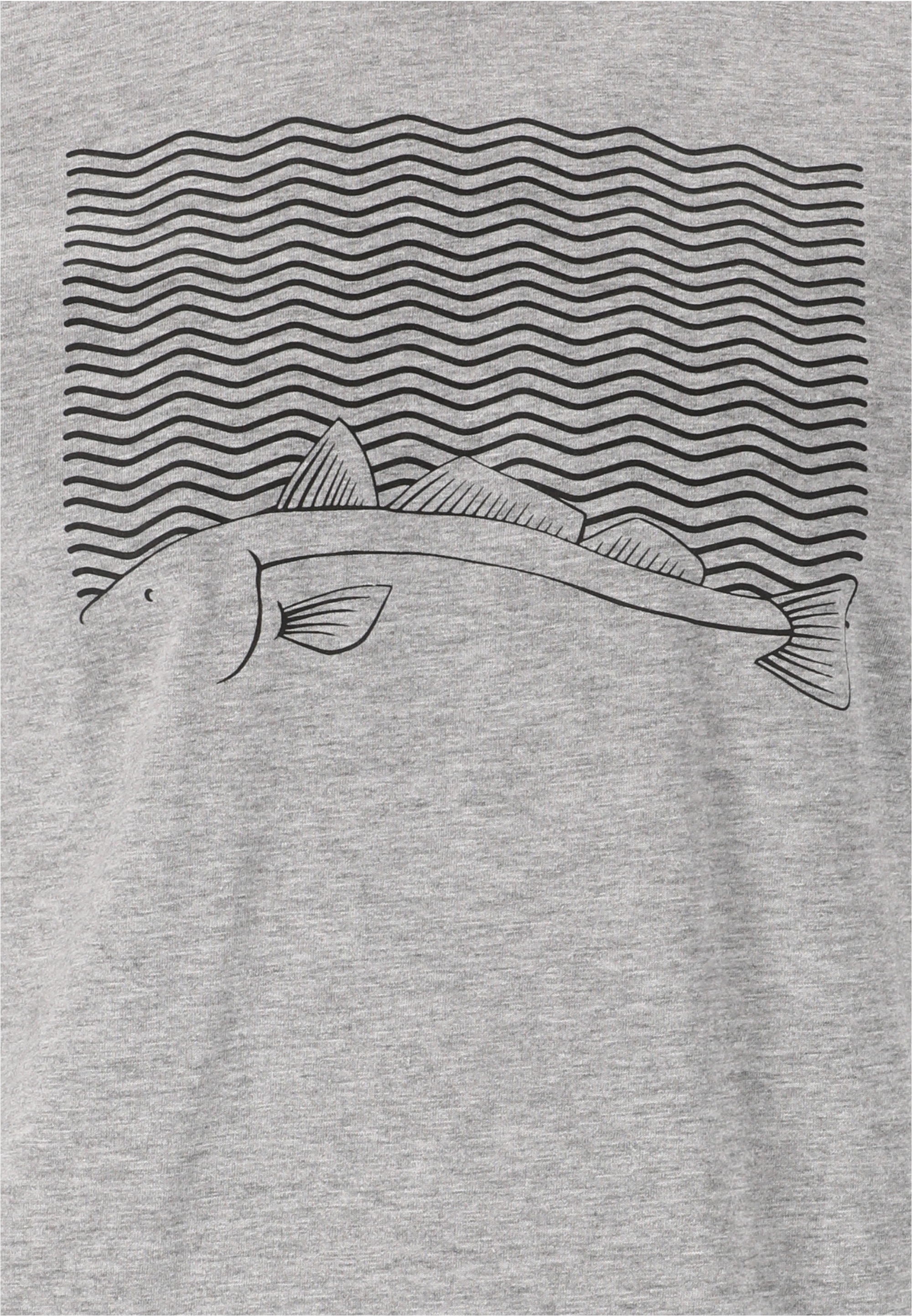 CRUZ T-Shirt »Gander«, aus atmungsaktiver Baumwolle mit modischem Print