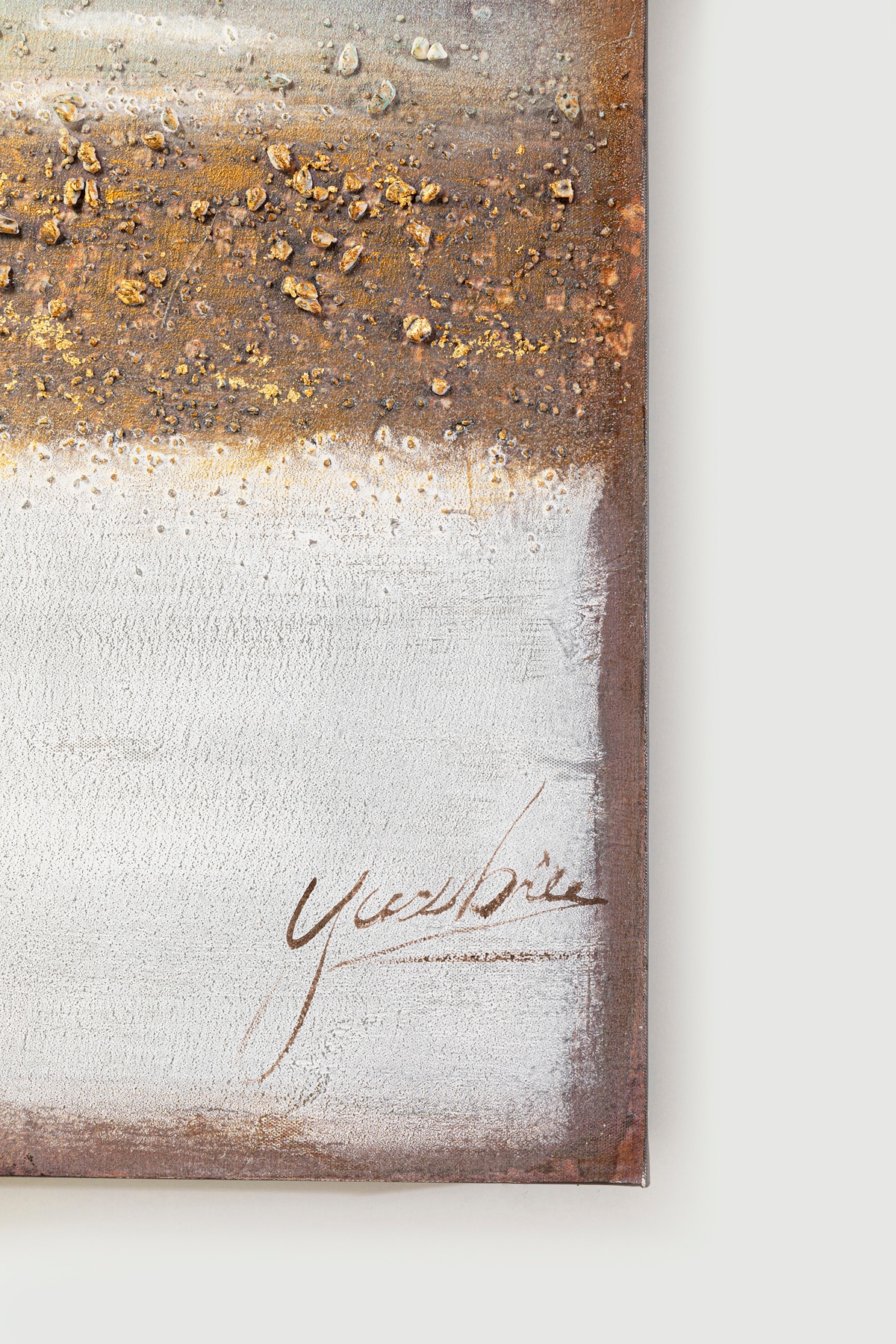 Kare Design Leinwandbild »Acrylbild Abstract Fields«