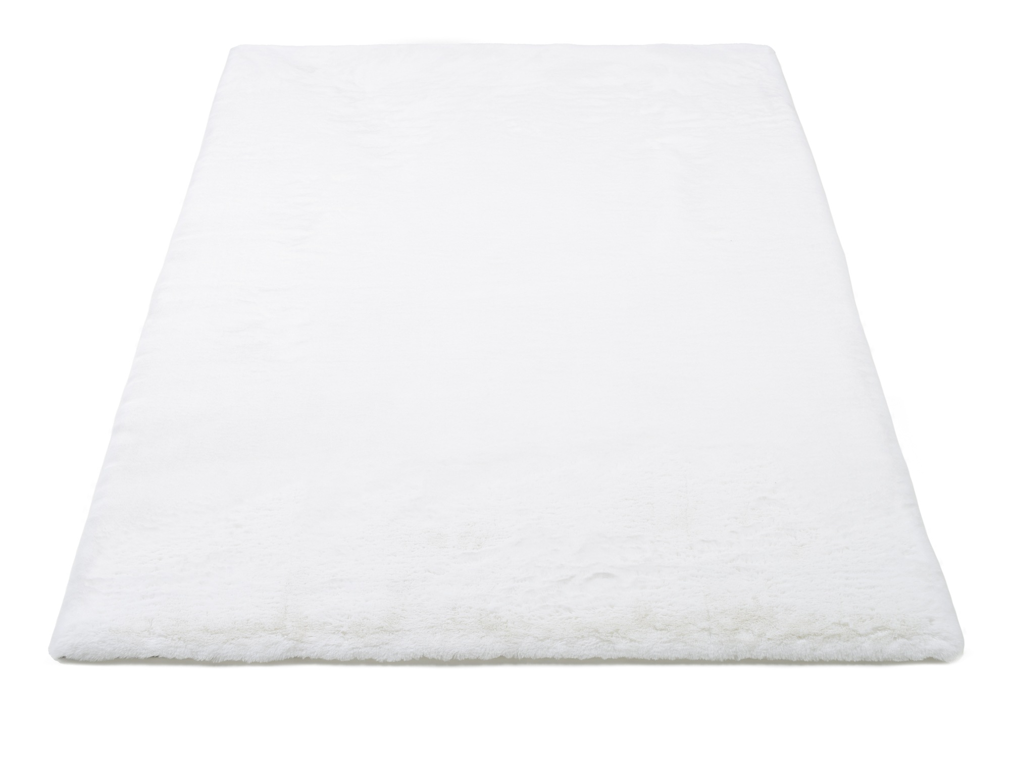 OCI DIE TEPPICHMARKE Hochflor-Teppich »ROCKY SOFT«, rechteckig, 35 mm Höhe, Kunstfell, weich, kuschelig, maschinell gewebt, Kaninchen Haptik