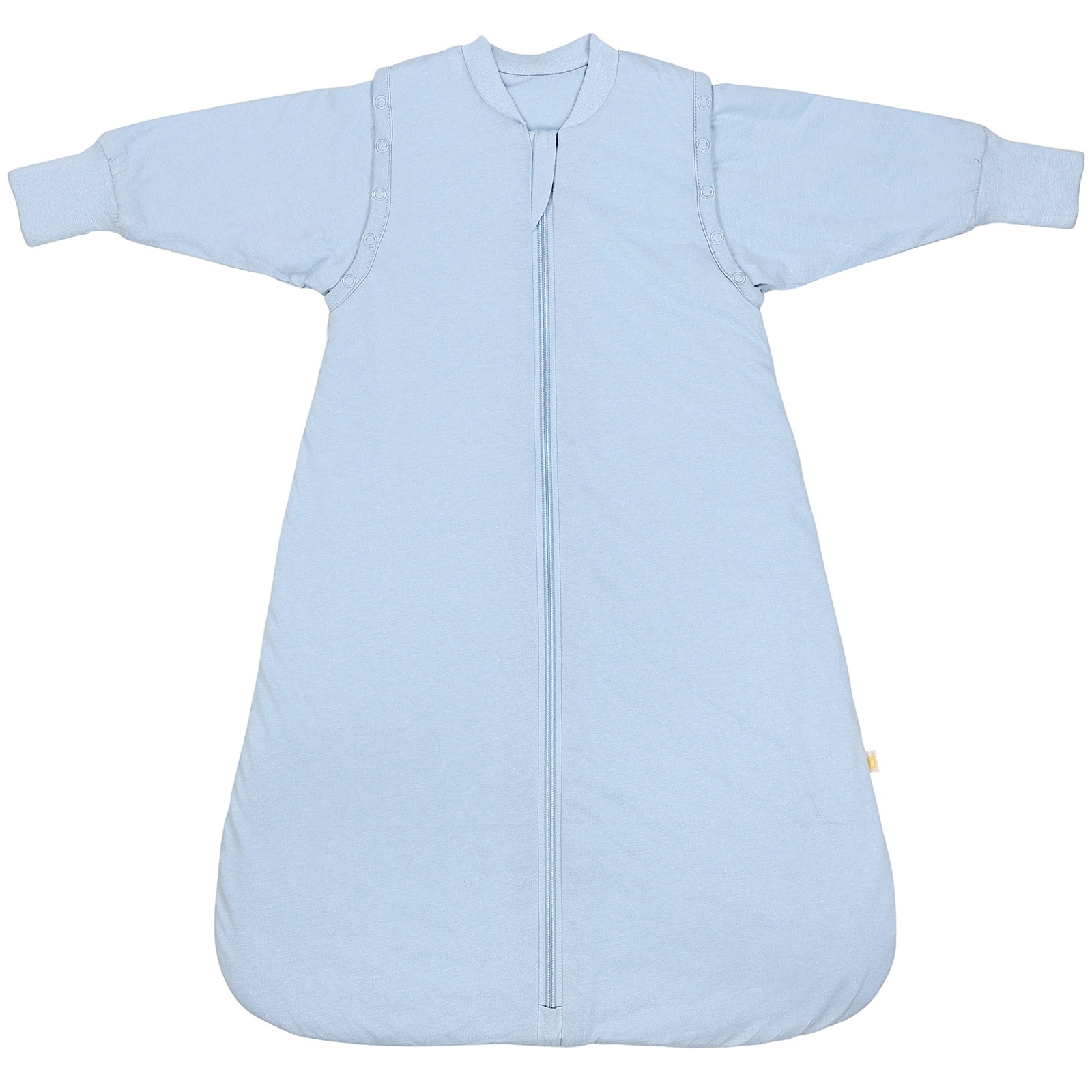 SCHLUMMERSACK Babyschlafsack "Schlafsack ohne Füßen 1.0 Tog", L: 80cm, blau, Schlafsäcke