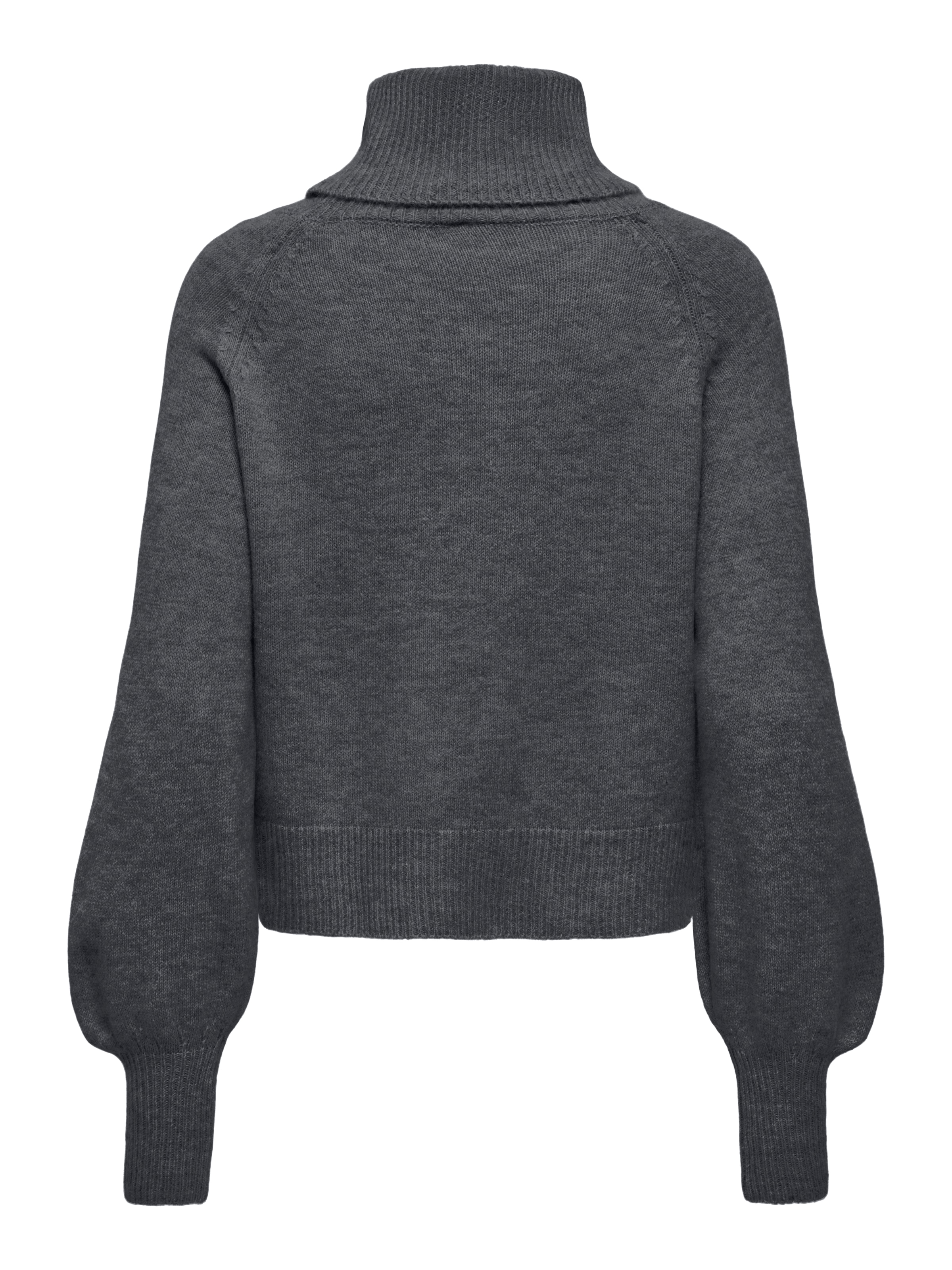 ONLY Rollkragenpullover »ONLOLIVIA LS ROLL NECK CC KNT« Materialmix, regular fit