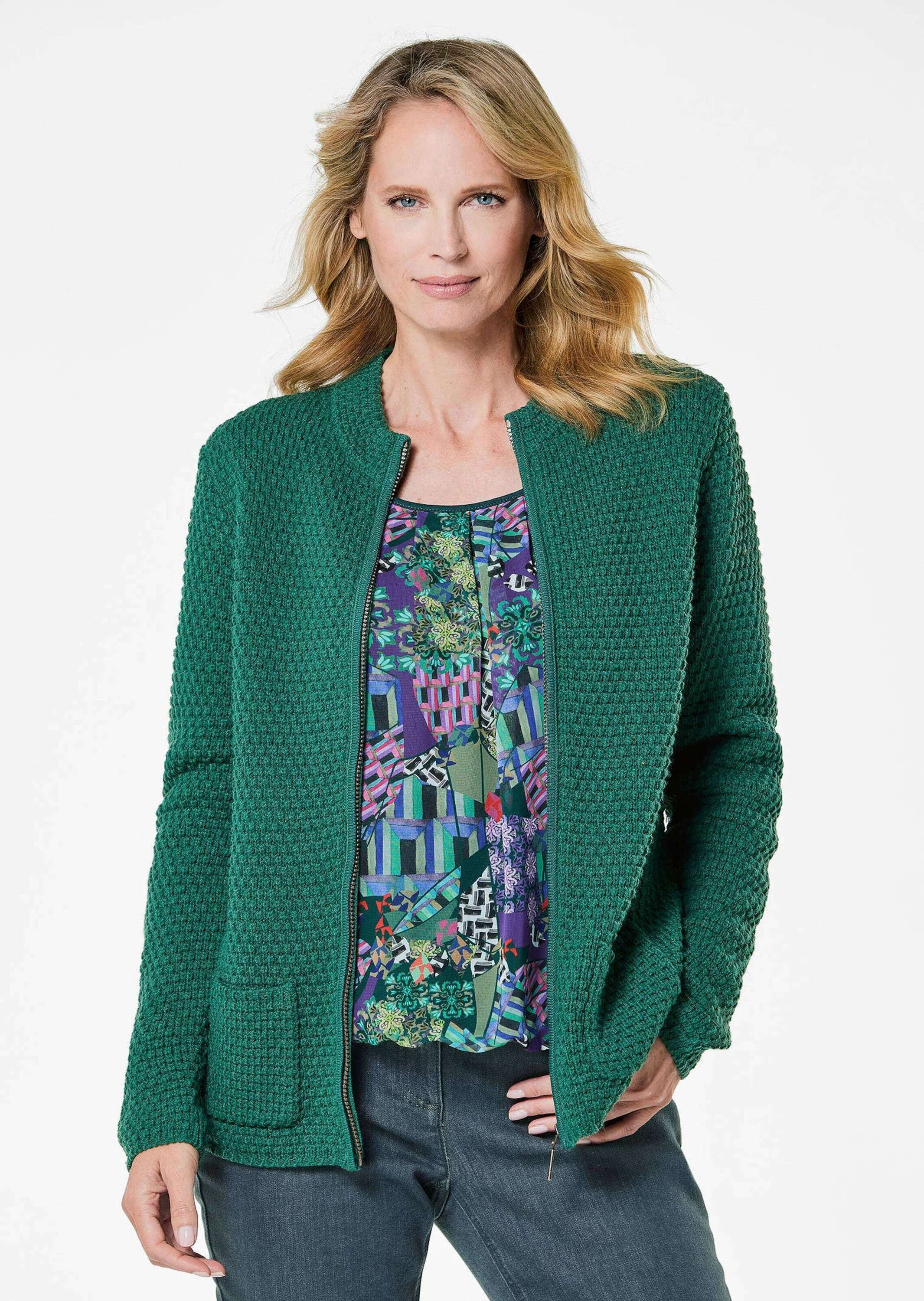 GOLDNER Strickpullover "Strickjacke" günstig online kaufen