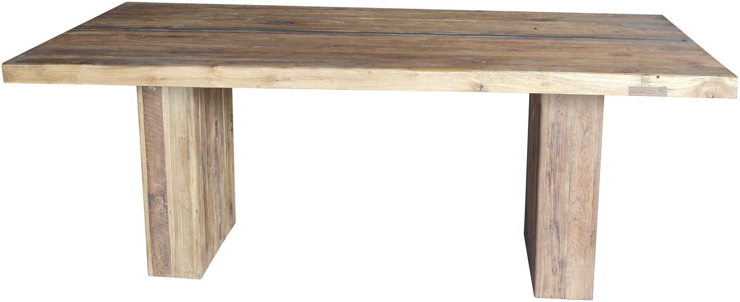 Thumbnail - SIT Esstisch "Banda" mit eingelegtem Metallband, Shabby Chic, Vintage