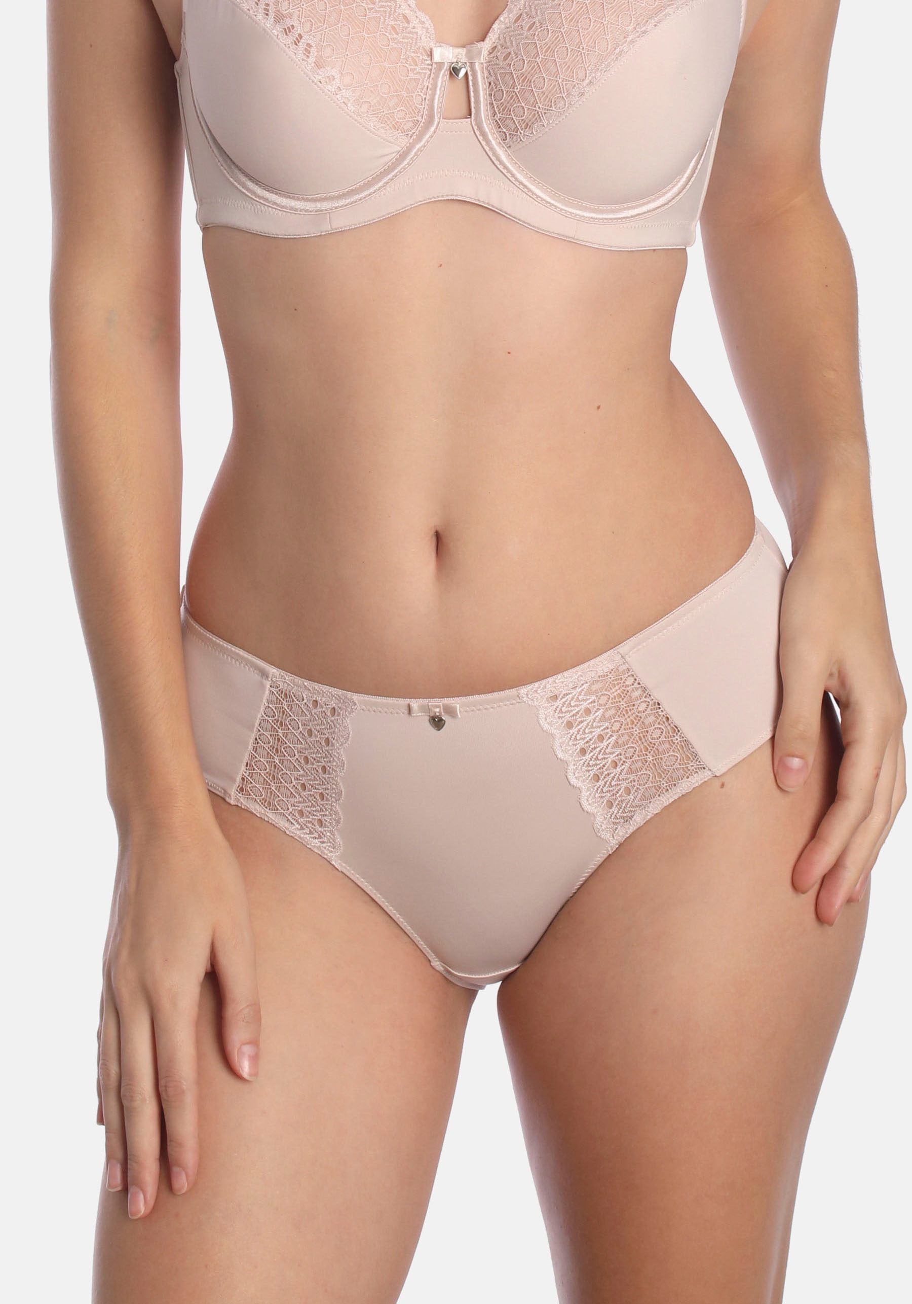 Sassa Slip, (2er Pack), mit Spitzeneinsatz