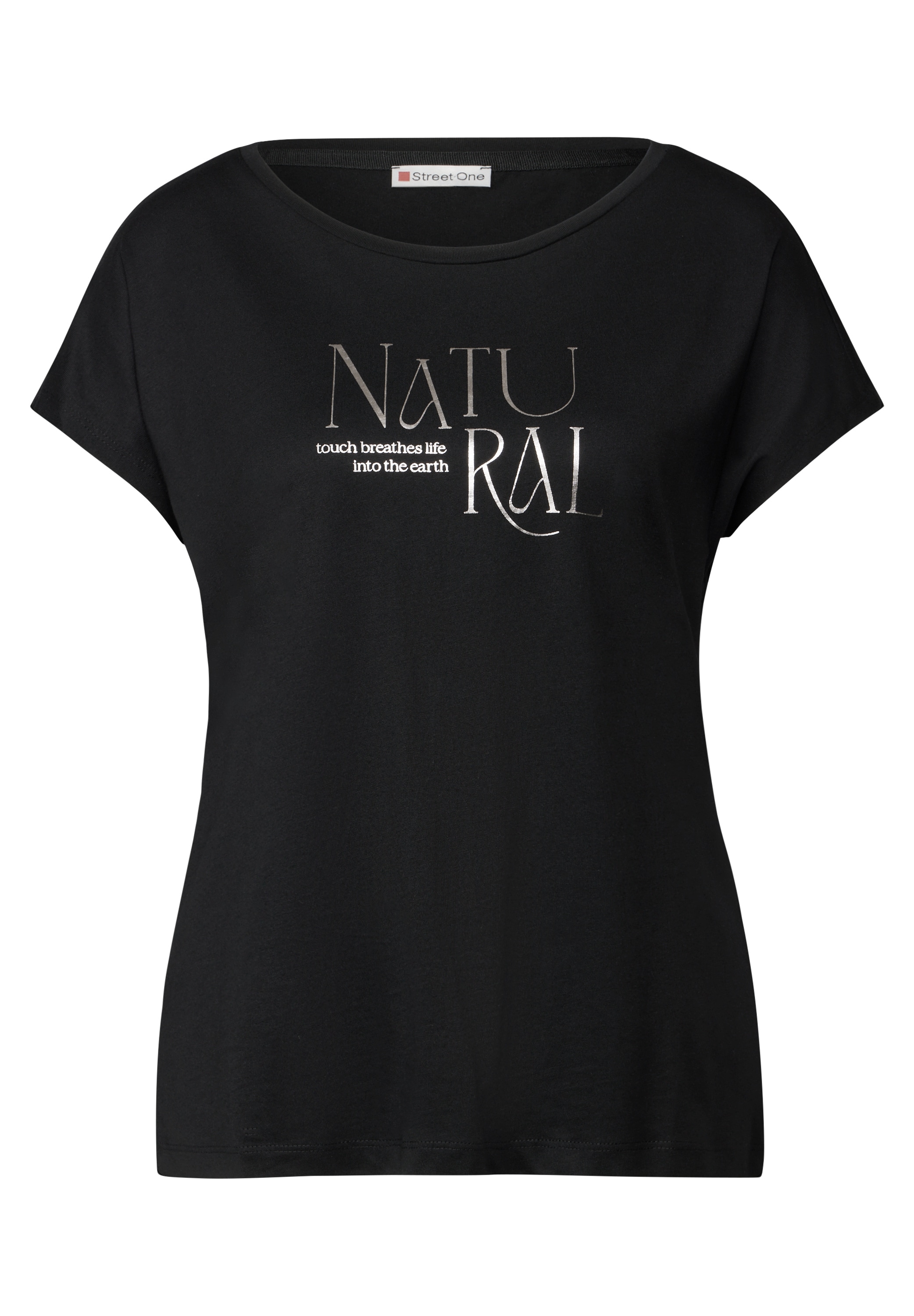 STREET ONE Shirttop, mit Schriftzug