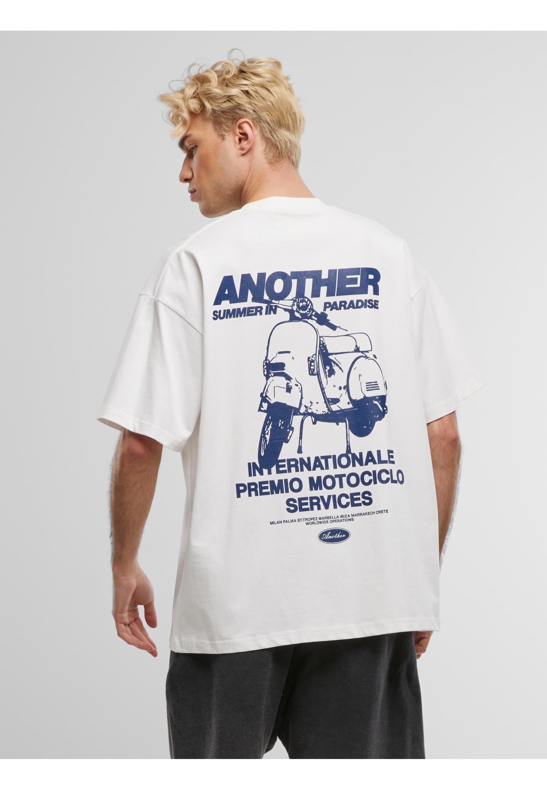 Another Cotton Lab T-Shirt »Another Cotton Lab Summer in Paradise Oversized Tshirt«, (1 tlg.)