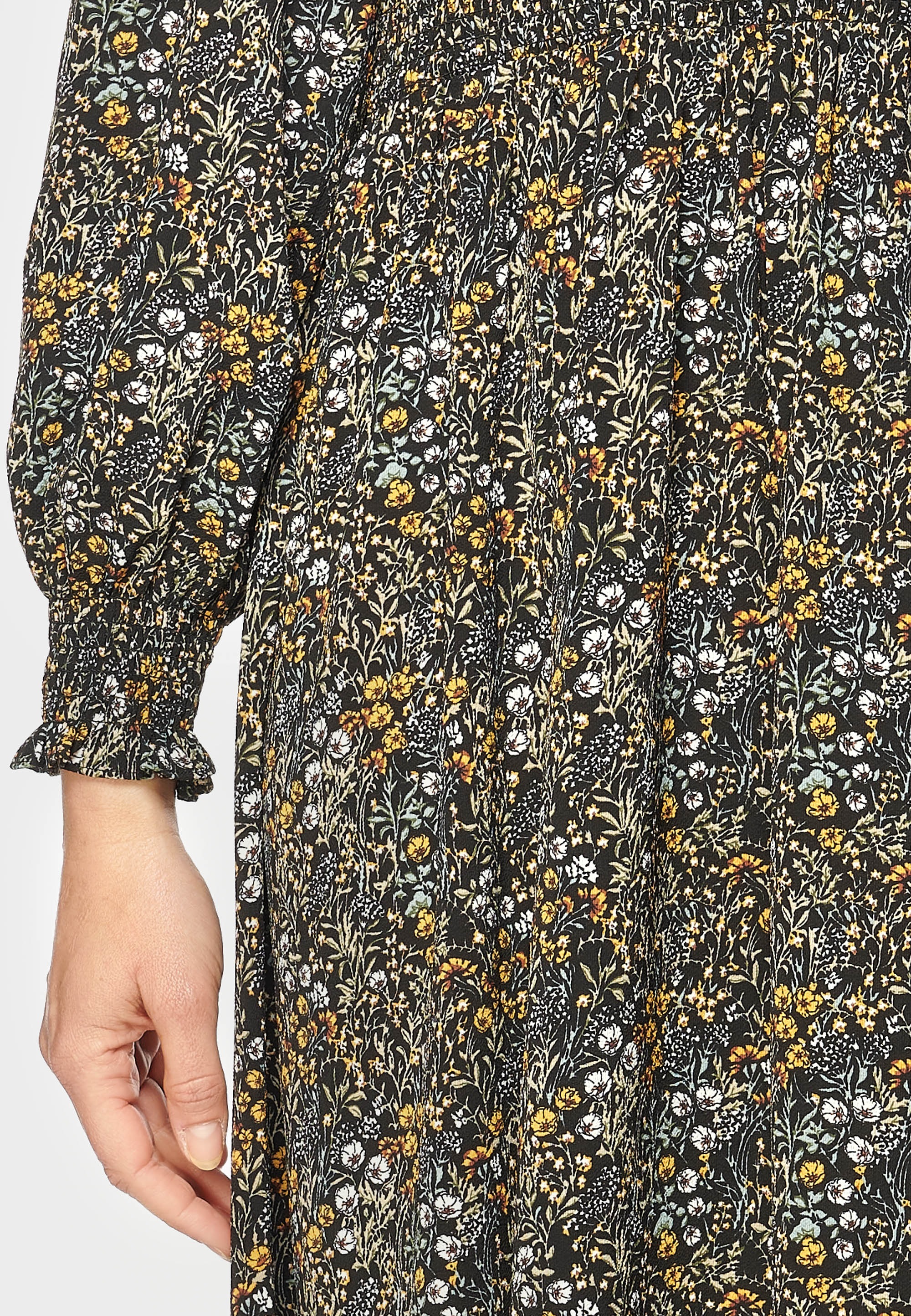 »PEAK«, mit Temps Blüten-Print Le filigranem | Cerises Des bestellen BAUR Jerseykleid