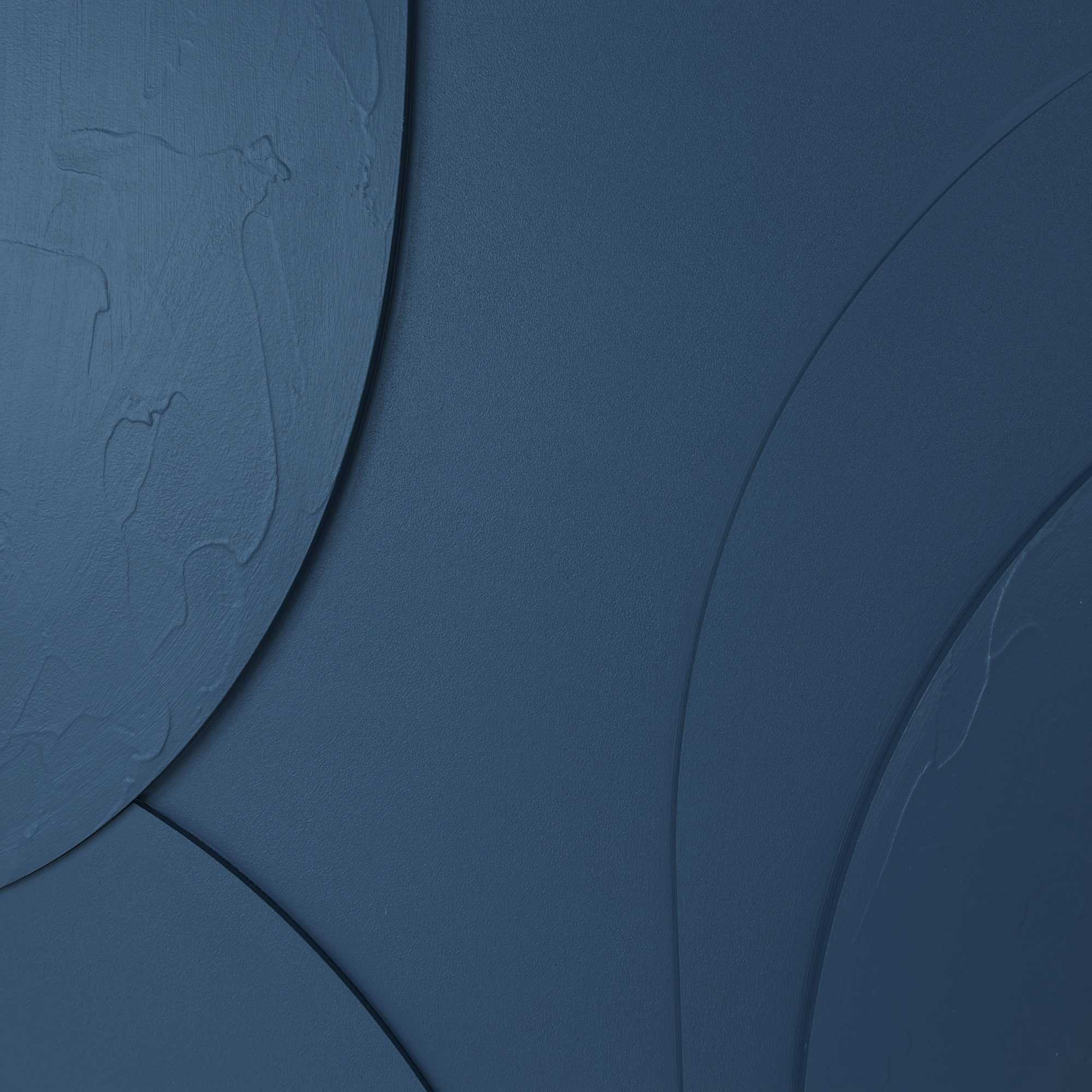 Reinders! Wandbild »Blaue Balance« 1 Stk. tlg. Wohnzimmer - Blau - MDF - Abstrakt - 50x70 cm
