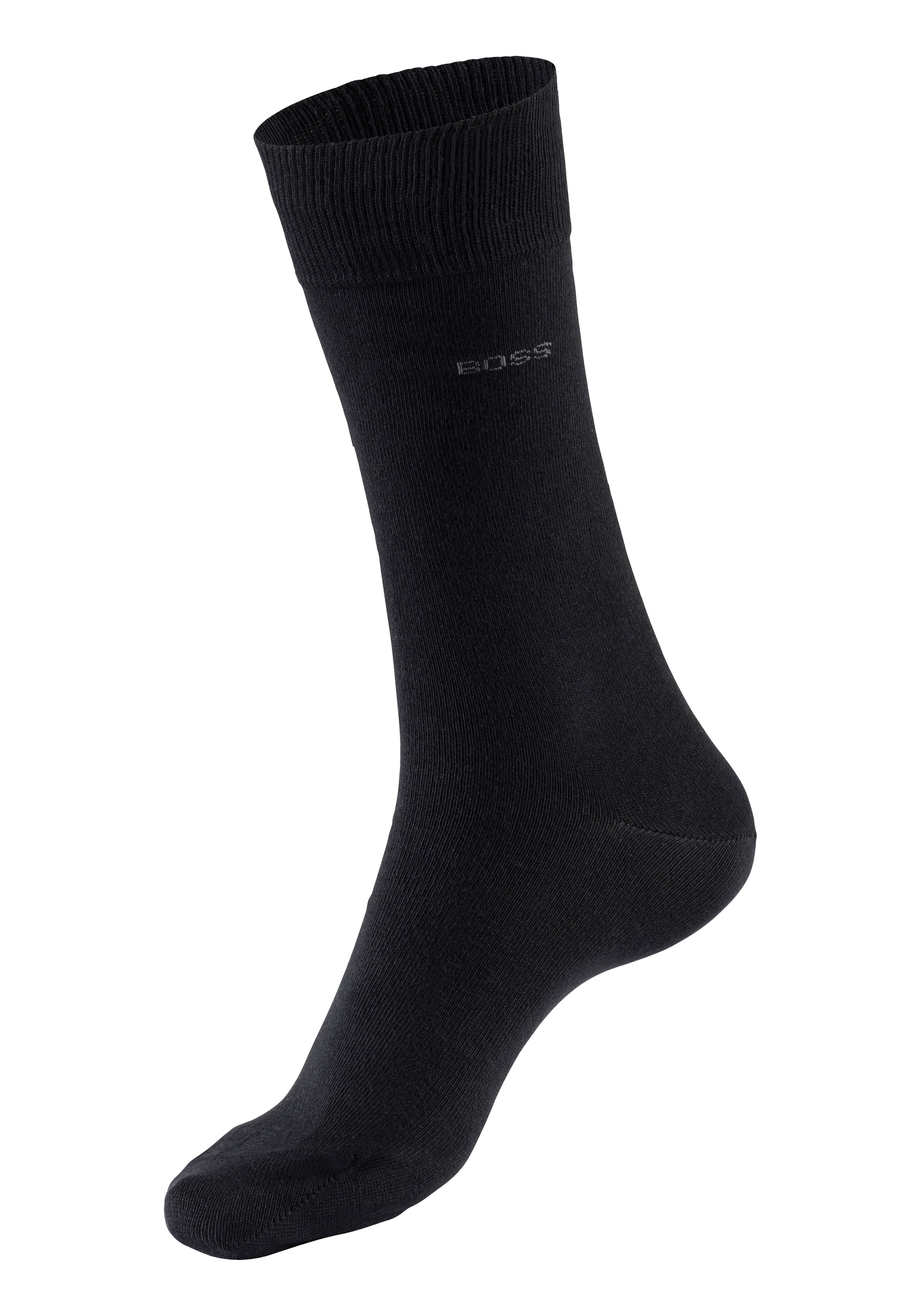 BOSS Socken »5P Uni Color CC«, (5 Paar), in klassischer Unifarbe