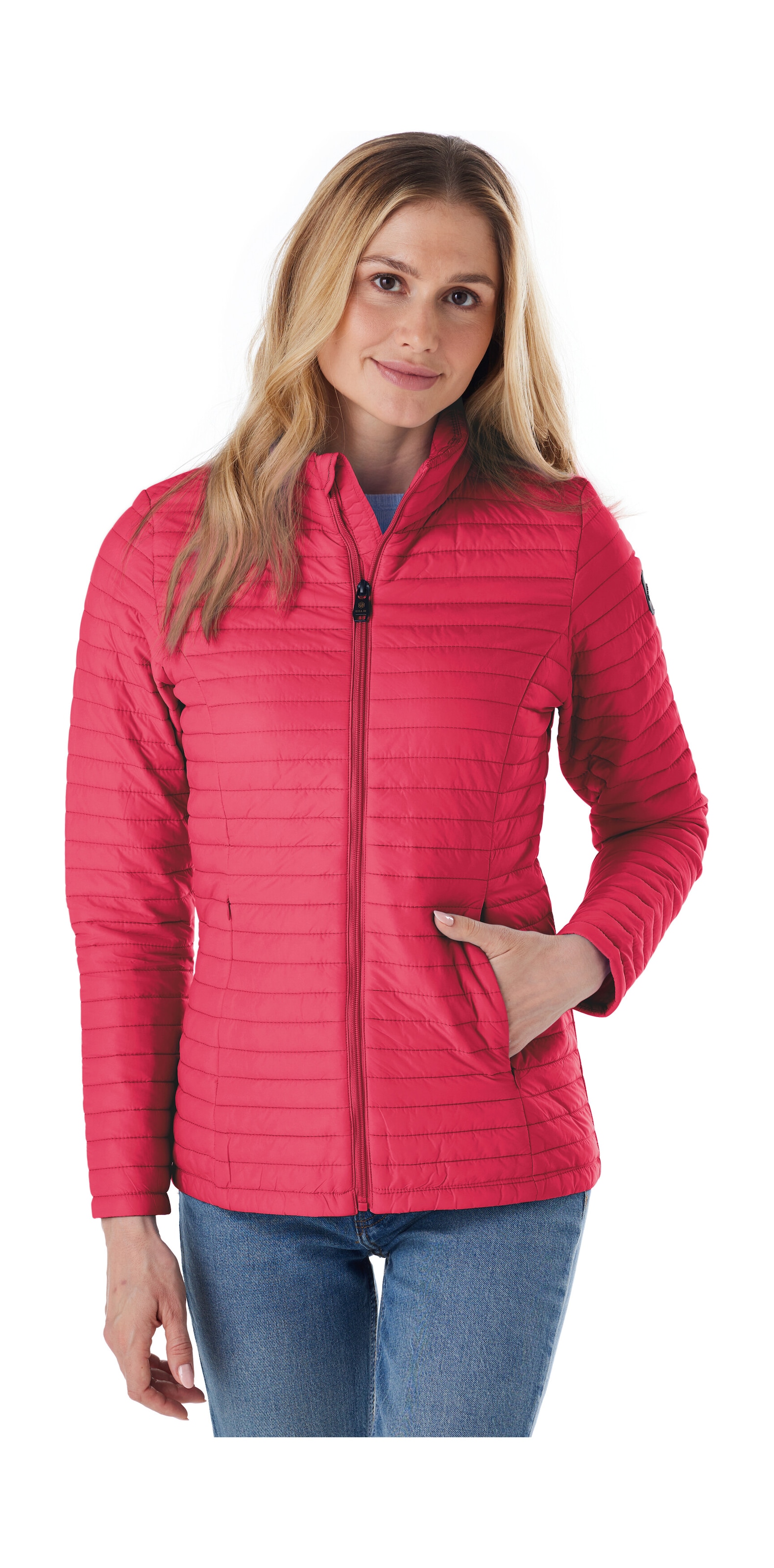 Steppjacke "Damen Steppjacke OOGS 2", Damen, Gr. 50, pink, Obermaterial: 100% Polyamid;Futter: 100% Polyamid;Füllung: 100% Polyester, G.I.G.A. DX BY KILLTEC, Jacken Steppjacke, Ultraleichte Damen Steppjacke, dünn gefüttert, fällt kleiner aus