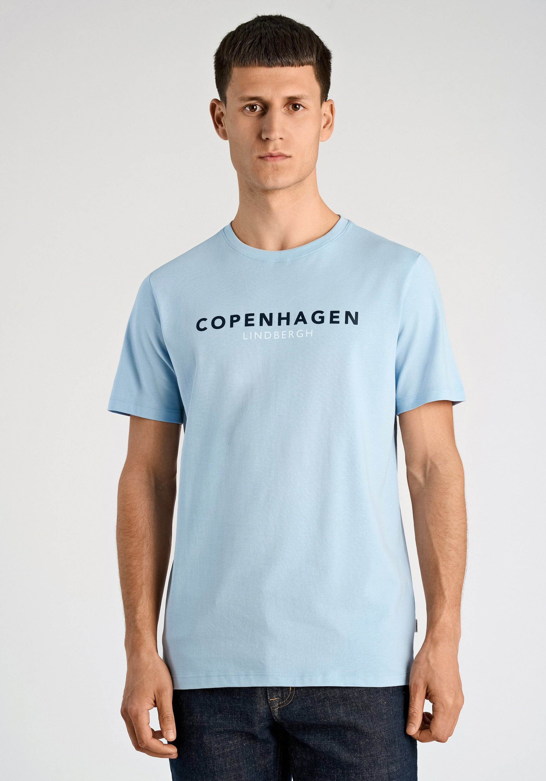 LINDBERGH Kurzarmshirt "T-Shirt (Kurzarm) Relaxed Fit"
