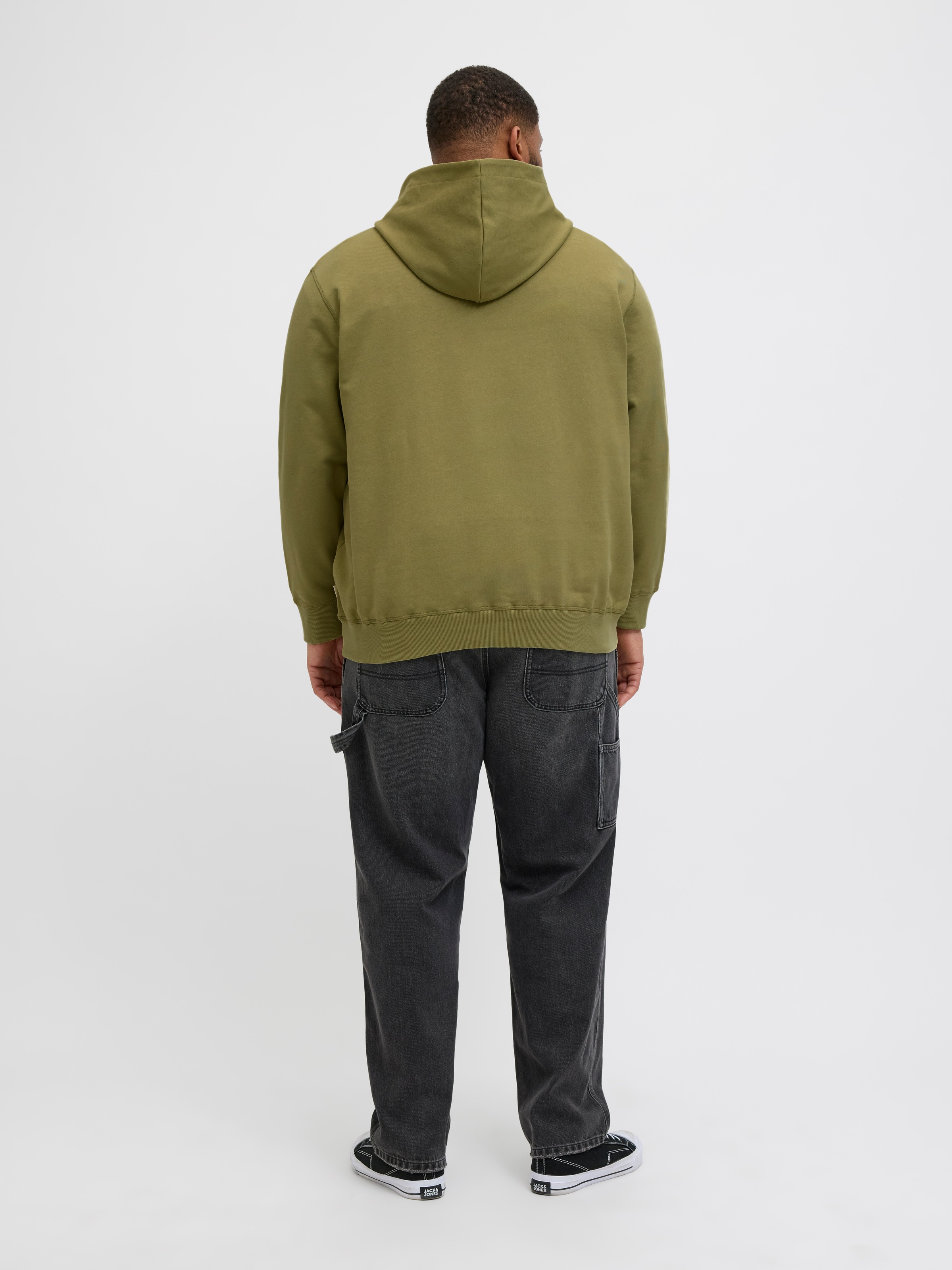 Jack & Jones PlusSize Kapuzensweatshirt »JORALMERIA SWEAT HOOD PLS«, mit Logo Print