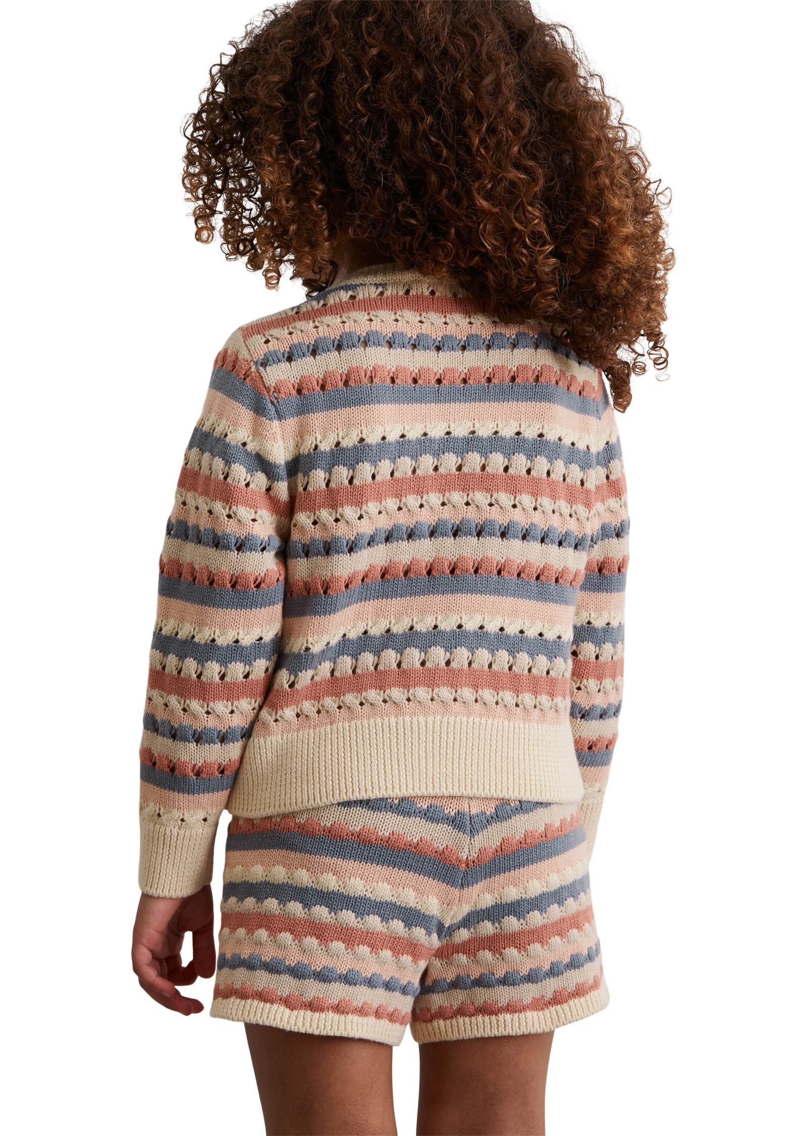 Marc O'Polo Cardigan »in Häkel-Optik«