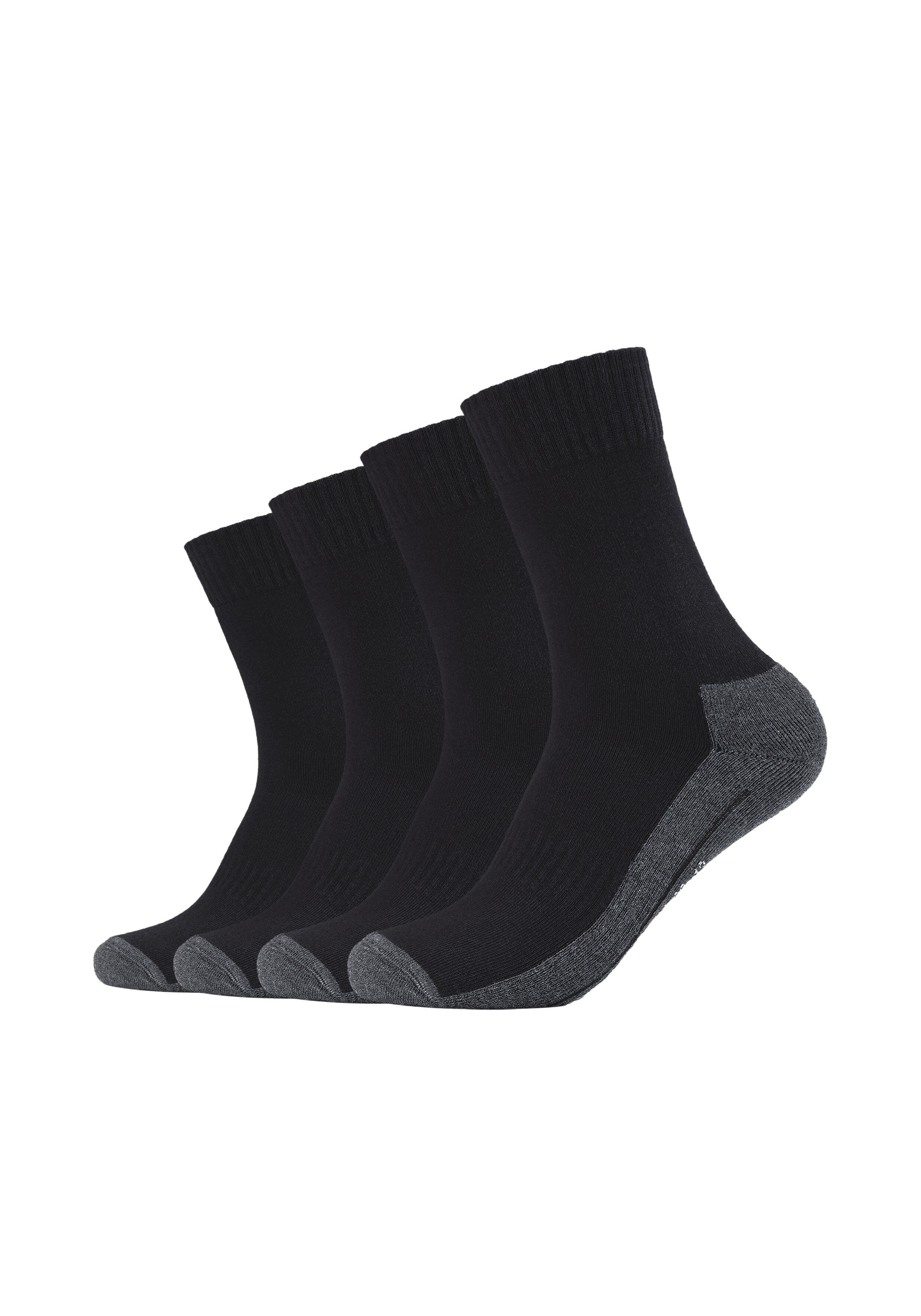 Camano Sportsocken, (4er Pack), mit feuchtigkeitsregulierendem Material