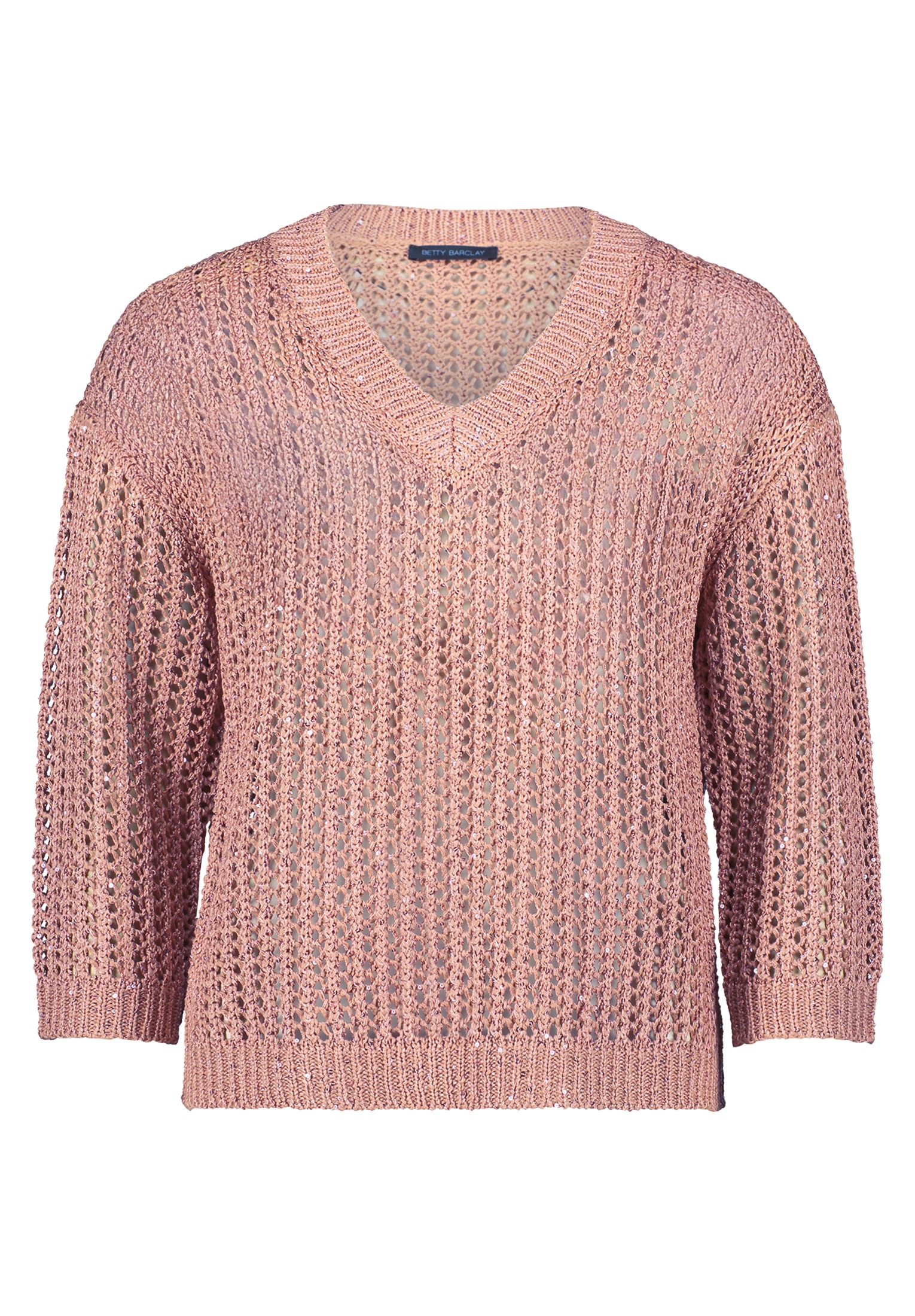 Betty Barclay Strickpullover "Betty Barclay Lochstrick-Pullover mit Paillet günstig online kaufen